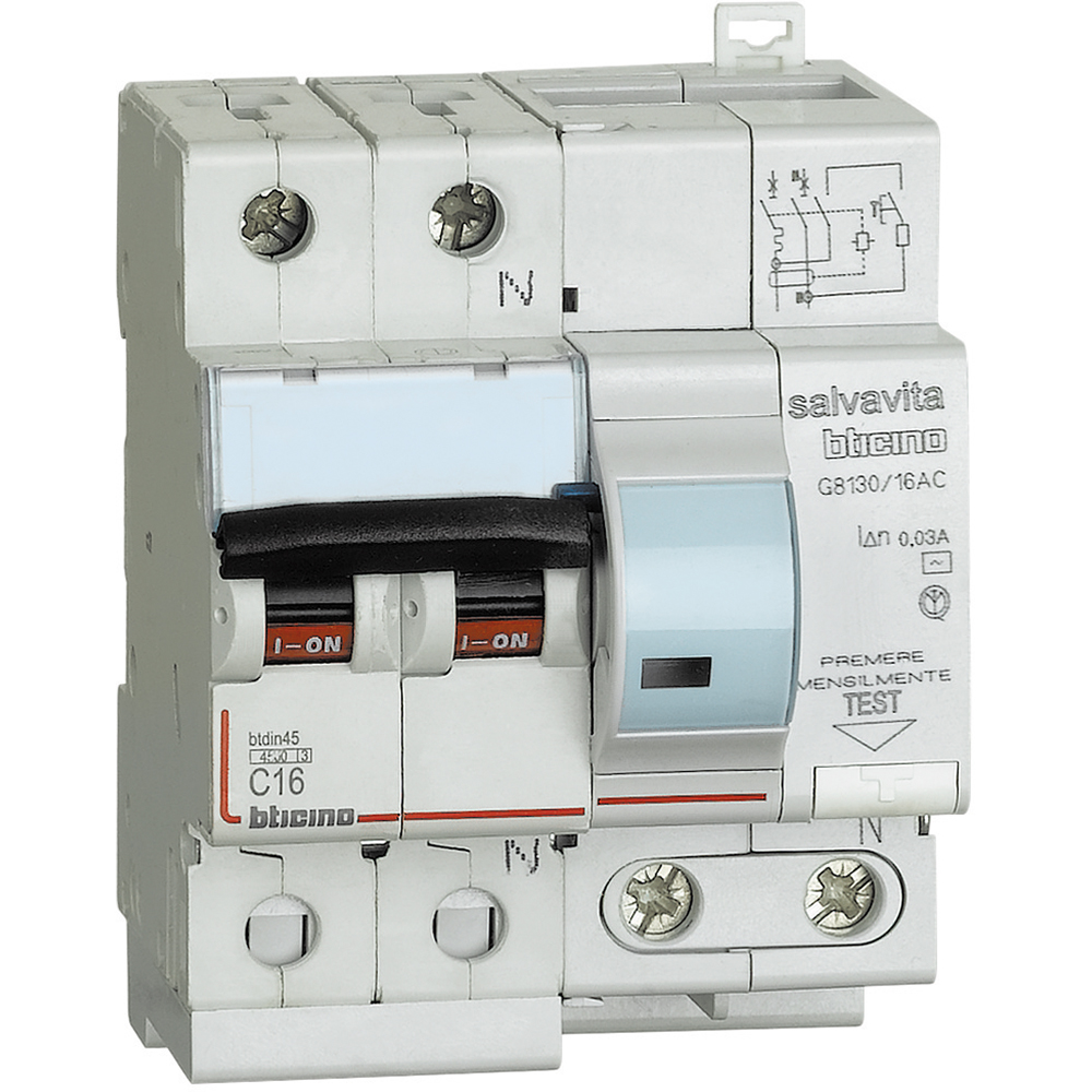 Btdin modular protection and command devices