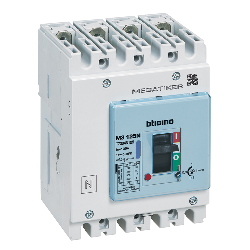 Megatiker moulded case circuit breakers
