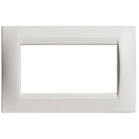 Cover plate for 4 modules for support item 120034
