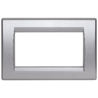 Cover plate for 4 modules for support item 120034