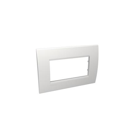Cover plate 4 modules LivingLight Tech for plane column