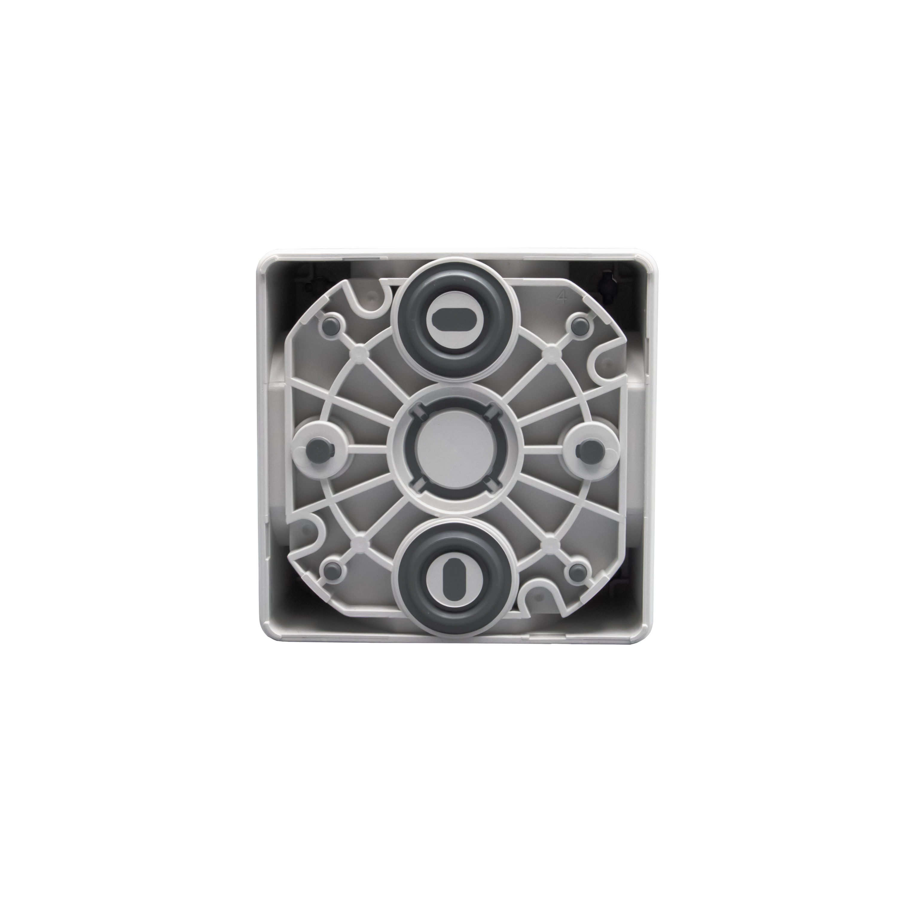 IP40 Box - 2 modules - Grey 