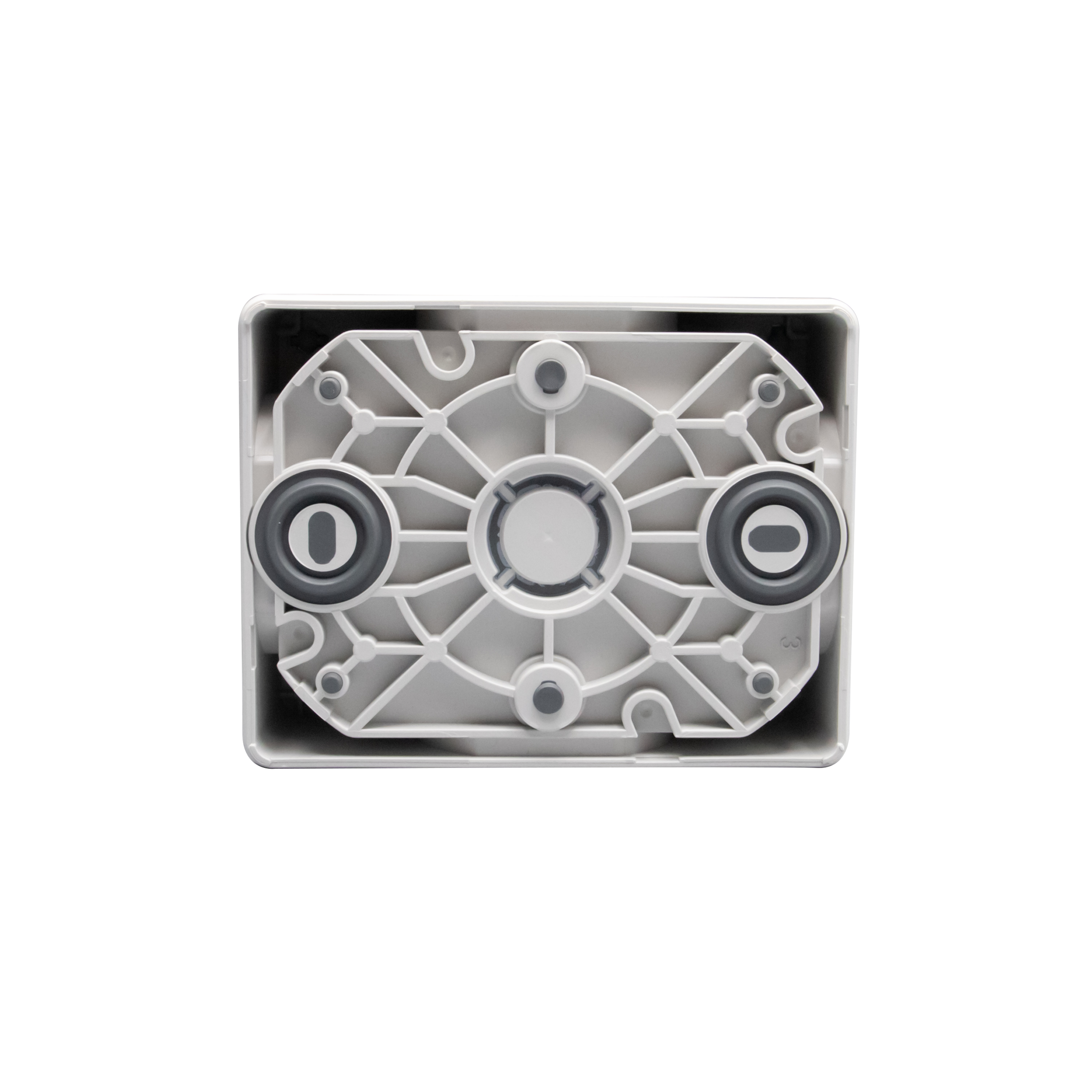 IP40 Box - 3 modules - Grey 