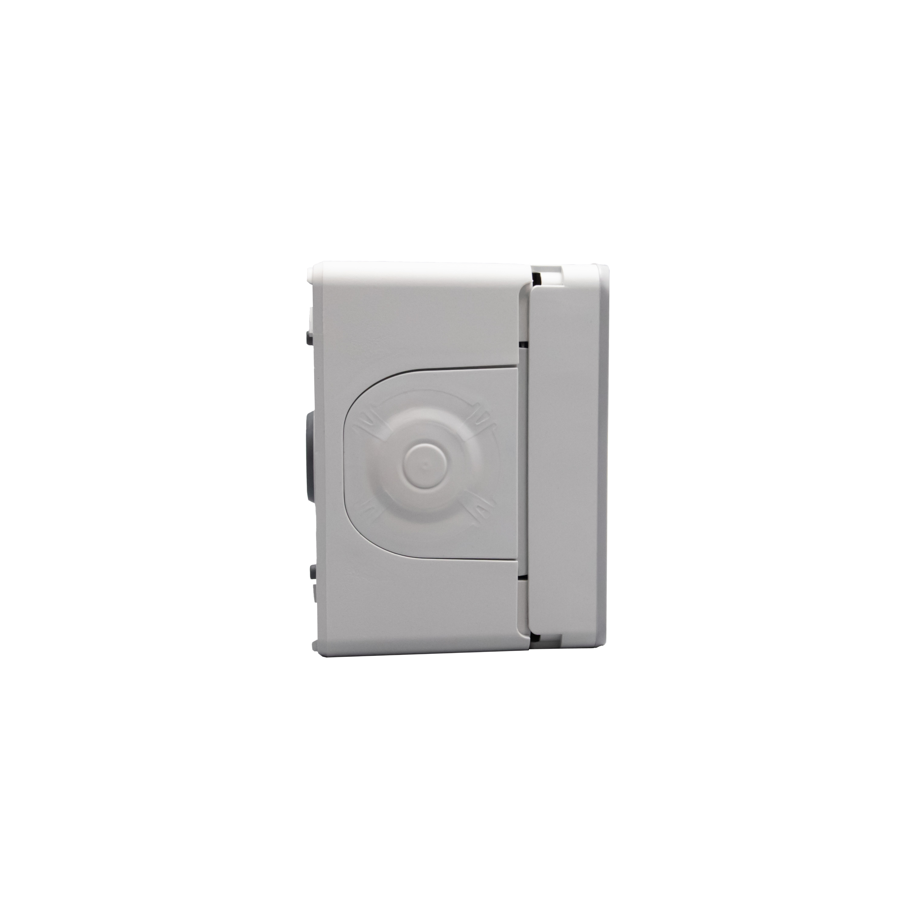IP40 Box - 3 modules - Grey 