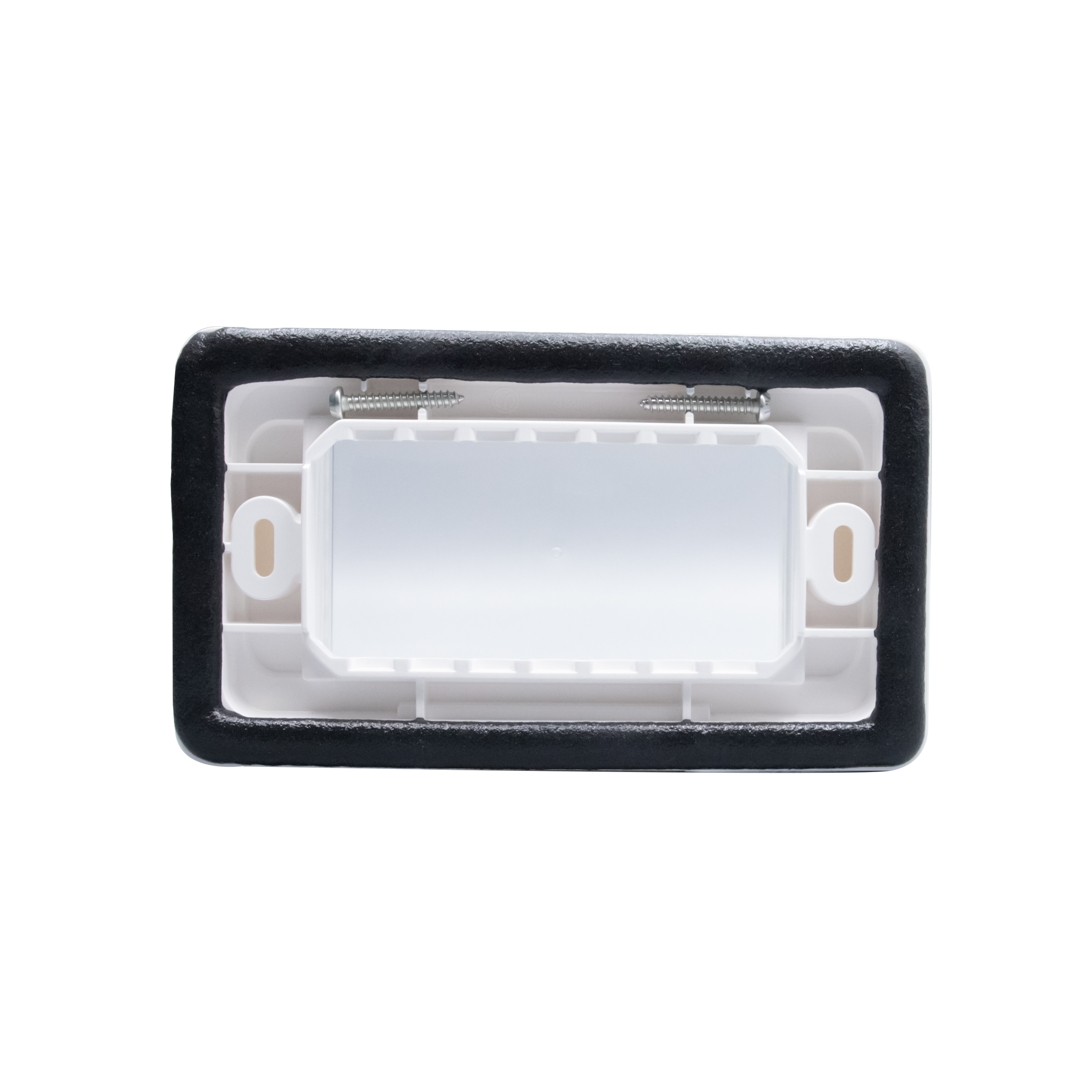 IP55 Cover plate - 4 modules - white