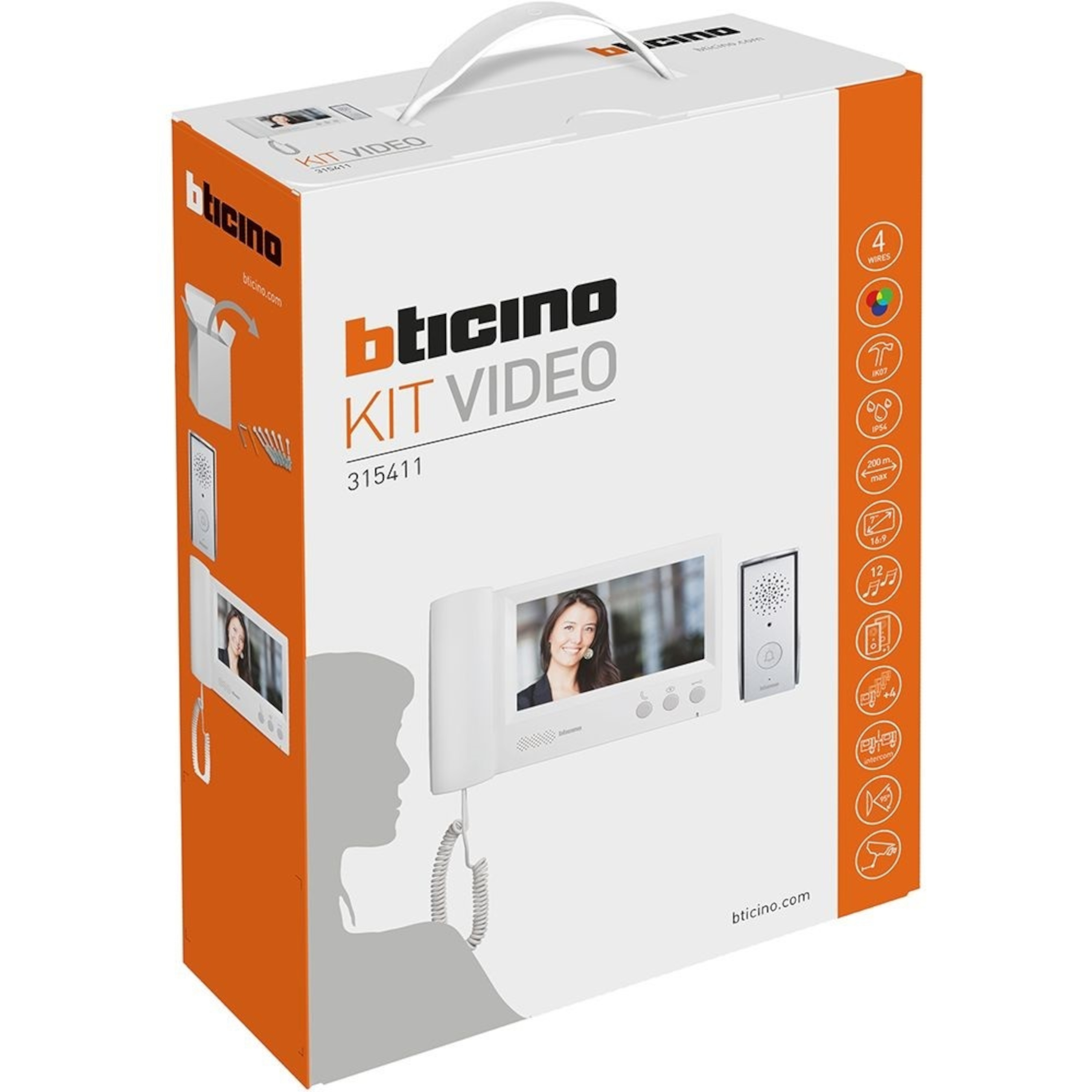 One family 7" handset video kit 