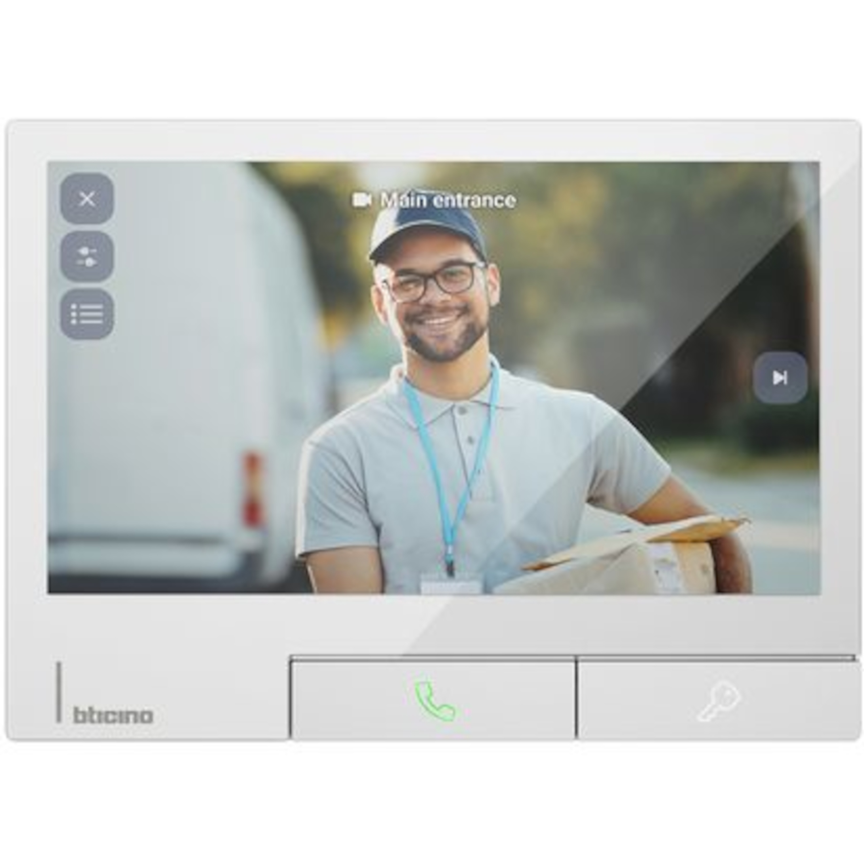 Classe 300X connected video internal unit in Light finish