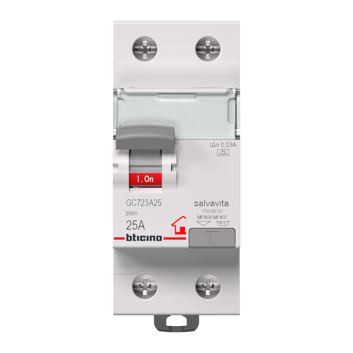 BTDIN-RS - DIFF.PURO A 2P 25A 30MA