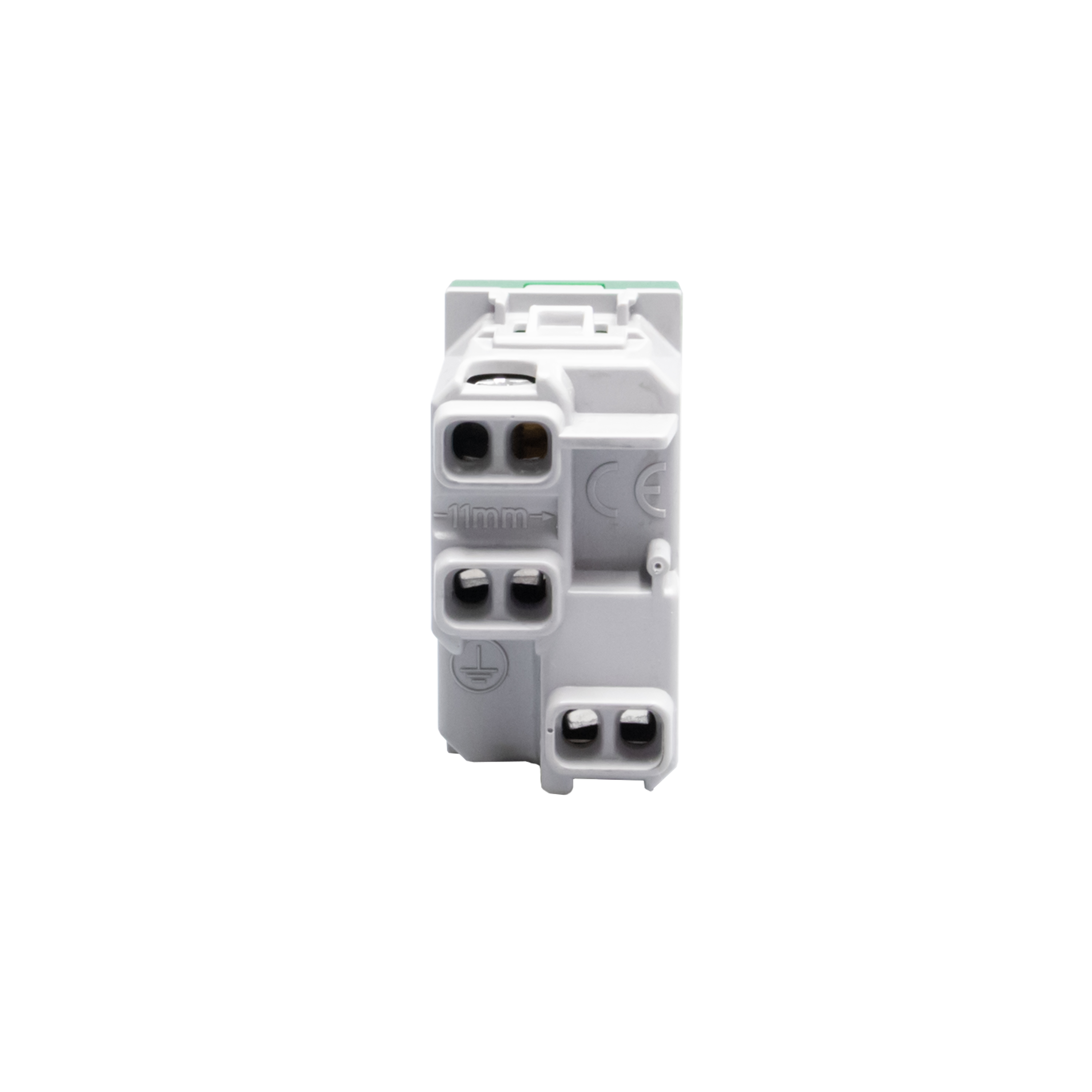 Italian standard P11 socket outlets. 2P+E 10 A 250 Va.c.