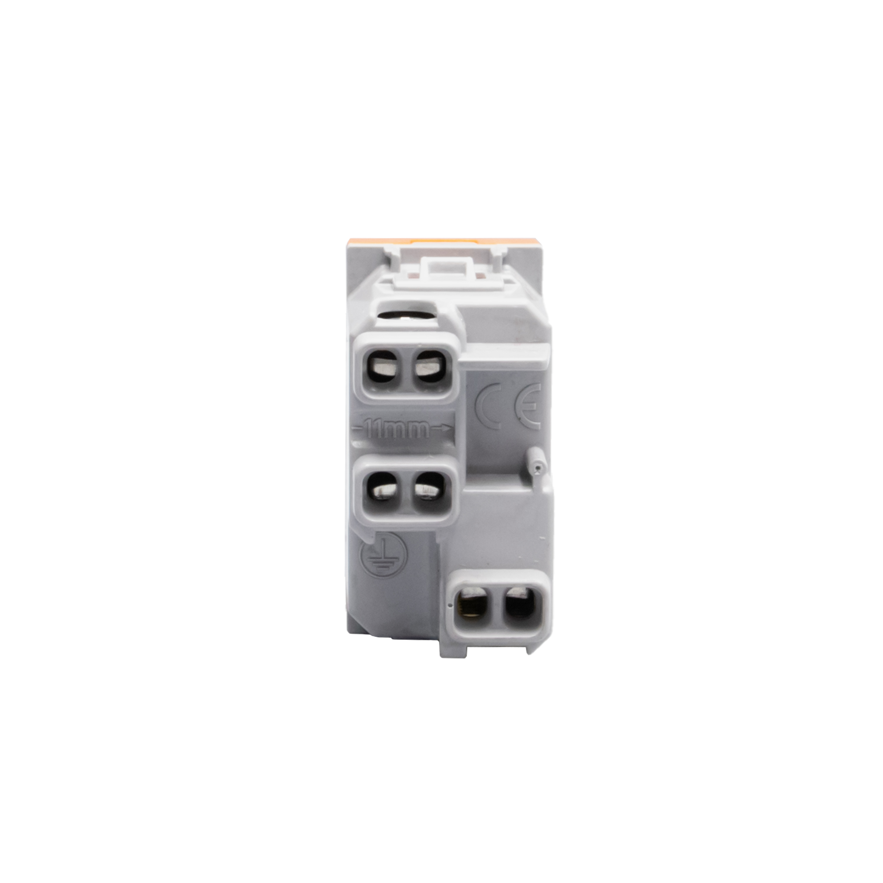 Italian standard P11 socket outlets. 2P+E 10 A 250 Va.c.