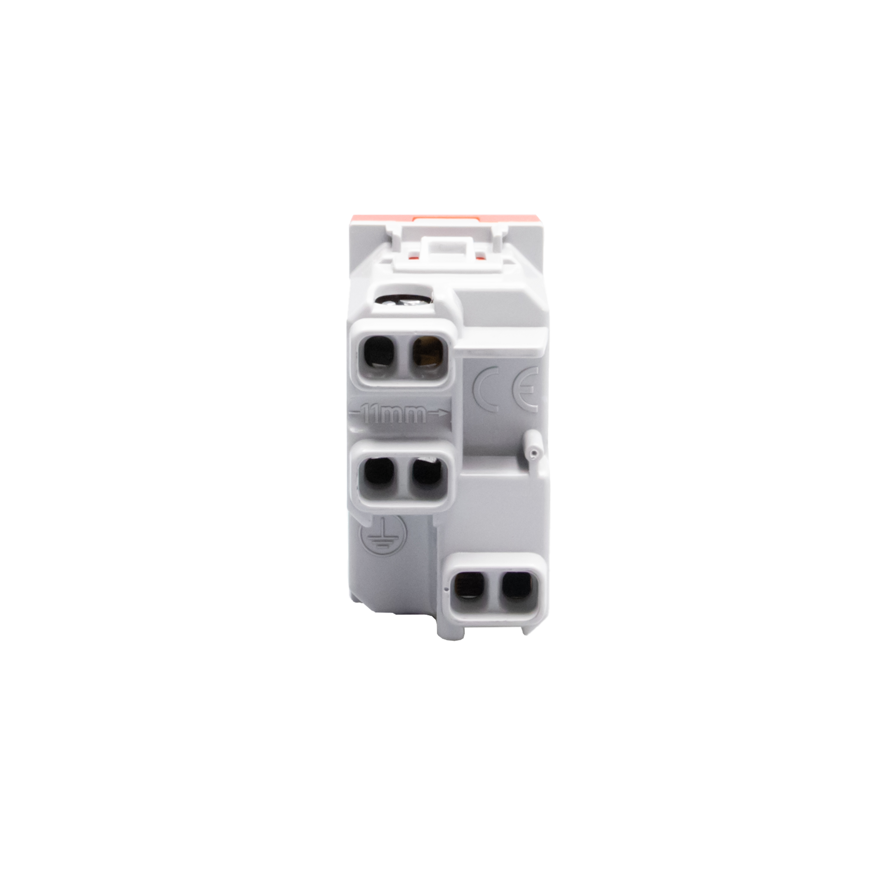 Italian standard P11 socket outlets. 2P+E 10 A 250 Va.c.