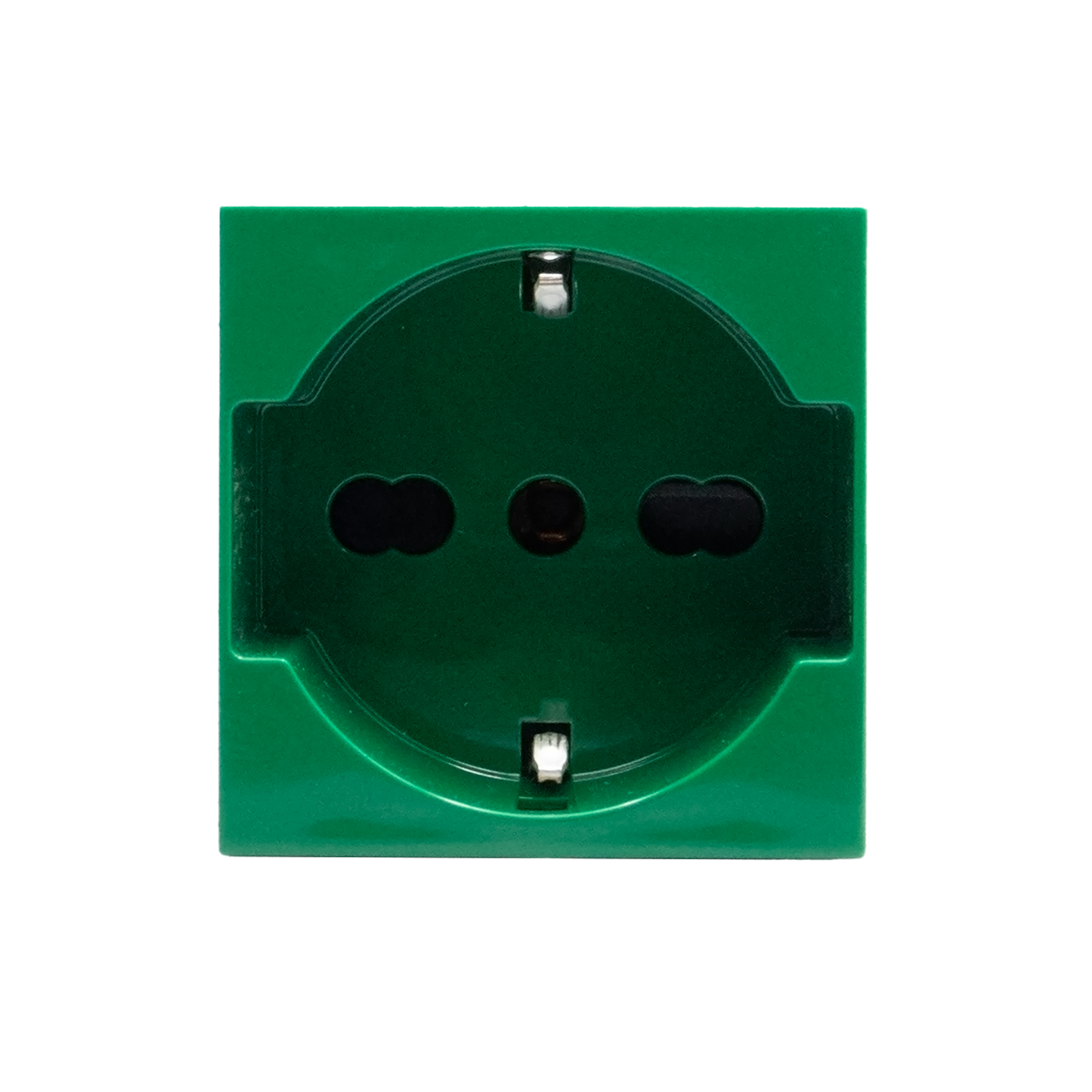 Italian standard P40 socket outlets. 2P+E 10 A and 16 A 250 Va.c.