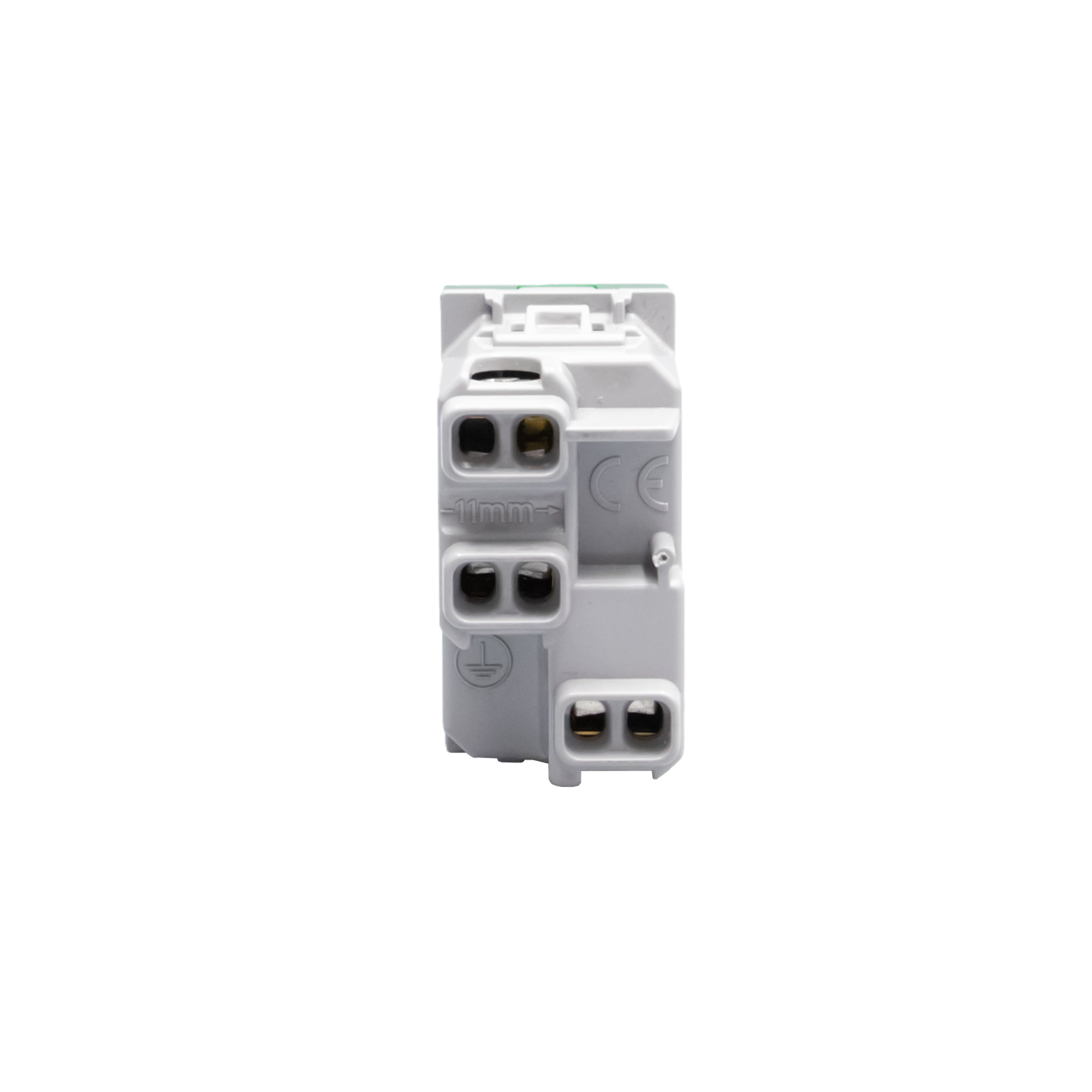 Italian standard P17/11 socket outlets. 2 P+E 16 A 250 Va.c. 