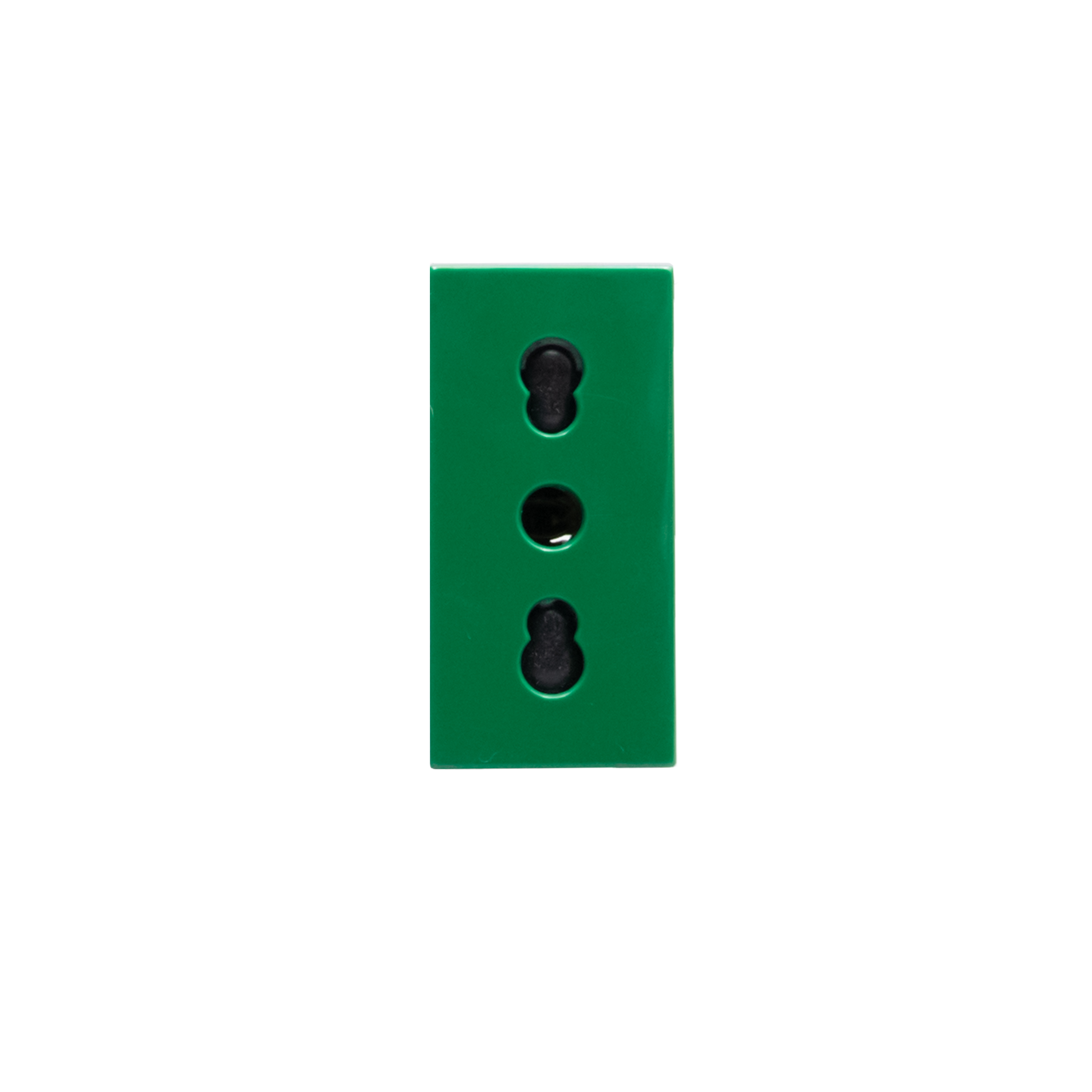 Italian standard P17/11 socket outlets. 2 P+E 16 A 250 Va.c. 