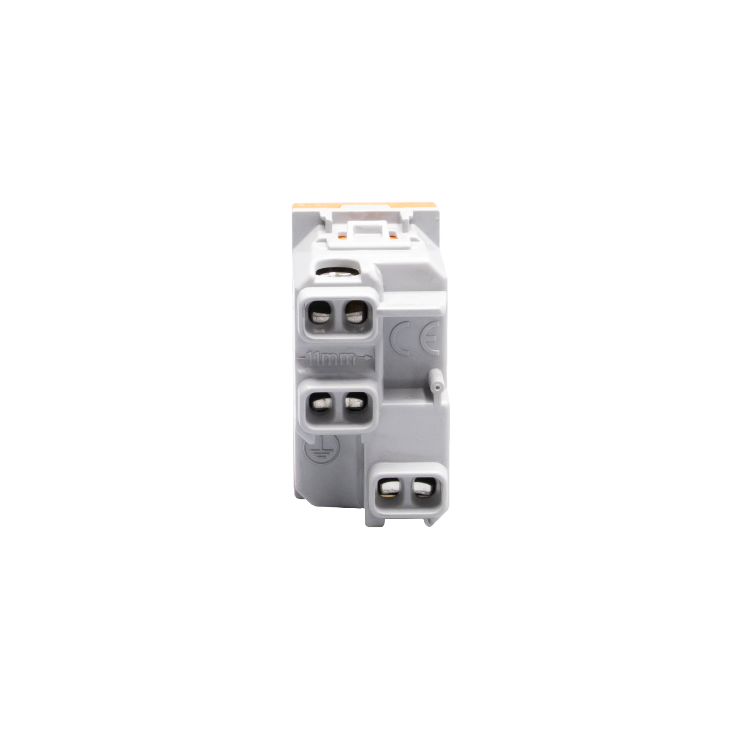 Italian standard P17/11 socket outlets. 2 P+E 16 A 250 Va.c. 