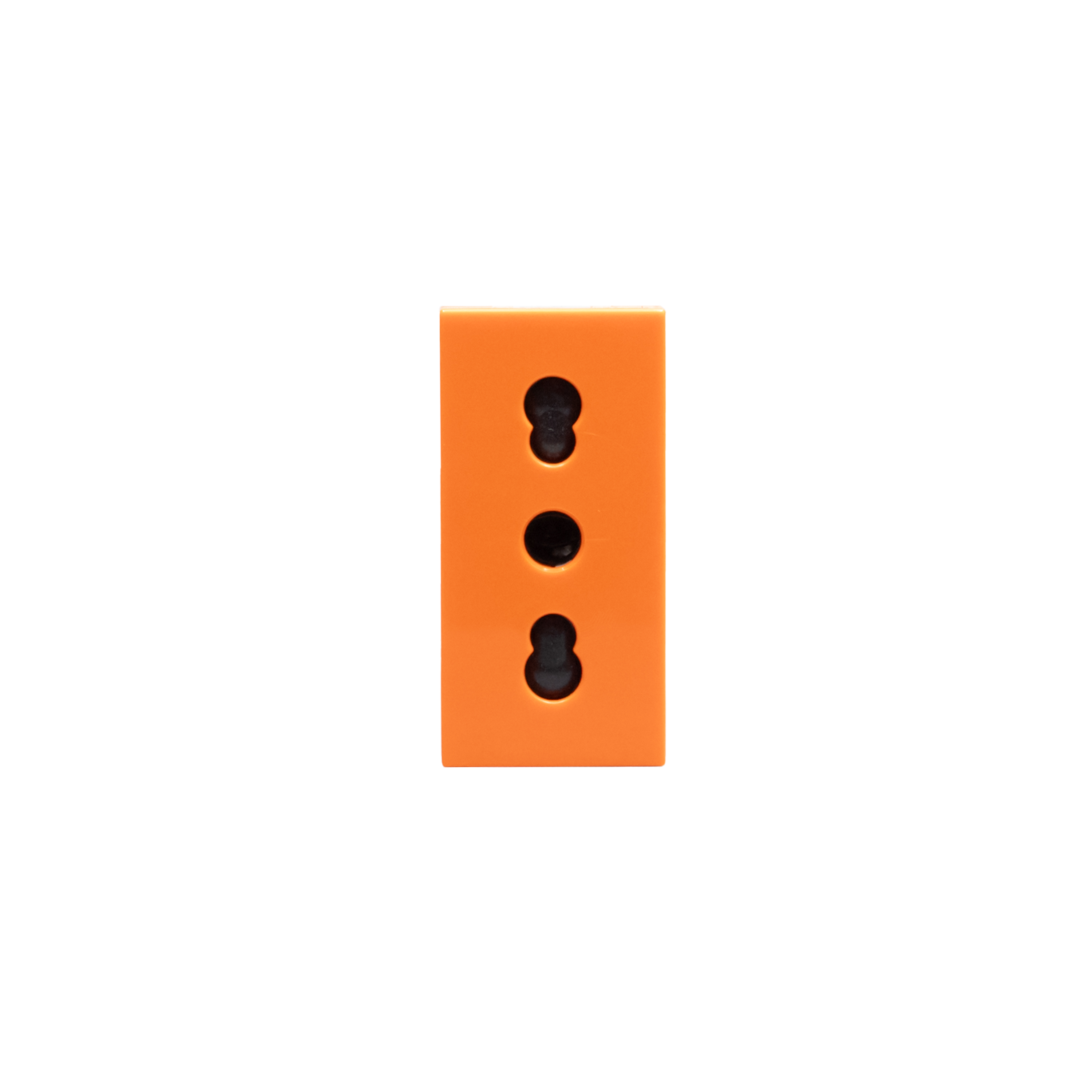 Italian standard P17/11 socket outlets. 2 P+E 16 A 250 Va.c. 