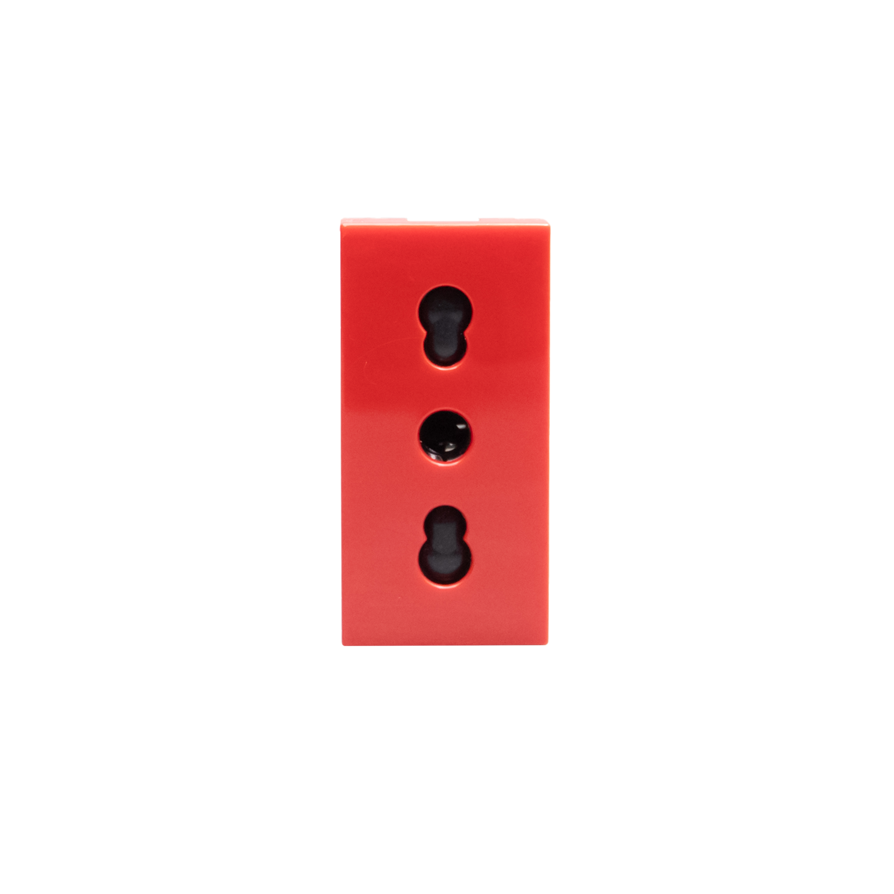Italian standard P17/11 socket outlets. 2 P+E 16 A 250 Va.c. 