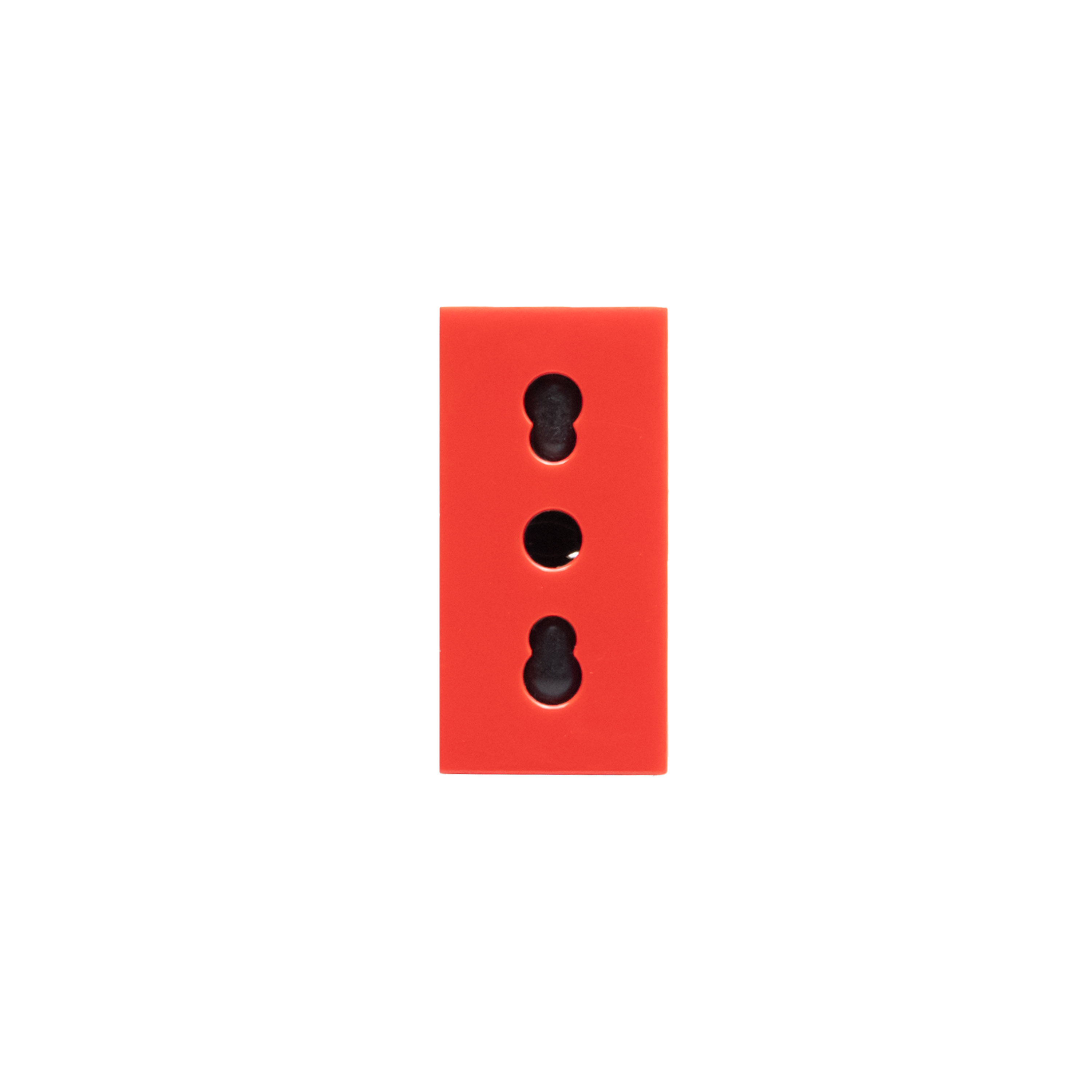 Italian standard P17/11 socket outlets. 2 P+E 16 A 250 Va.c.