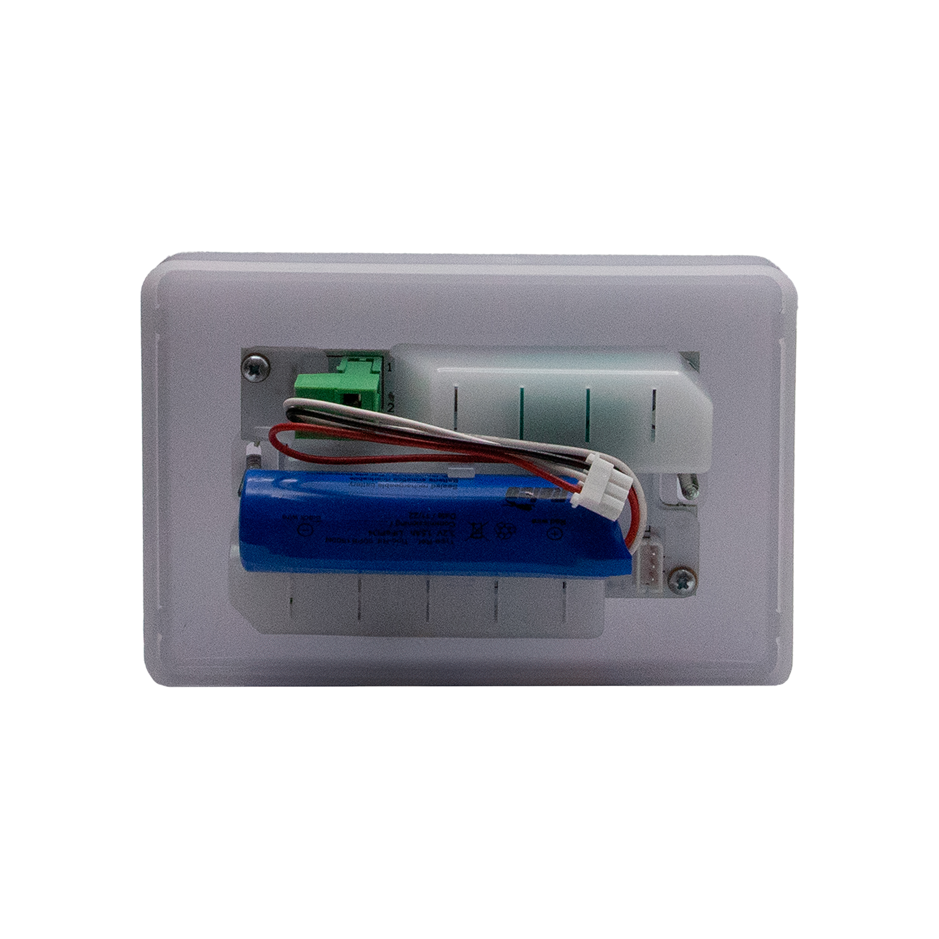 Emergency LED light with automatic activation in case of power cut. LED voltage presence signaling. 