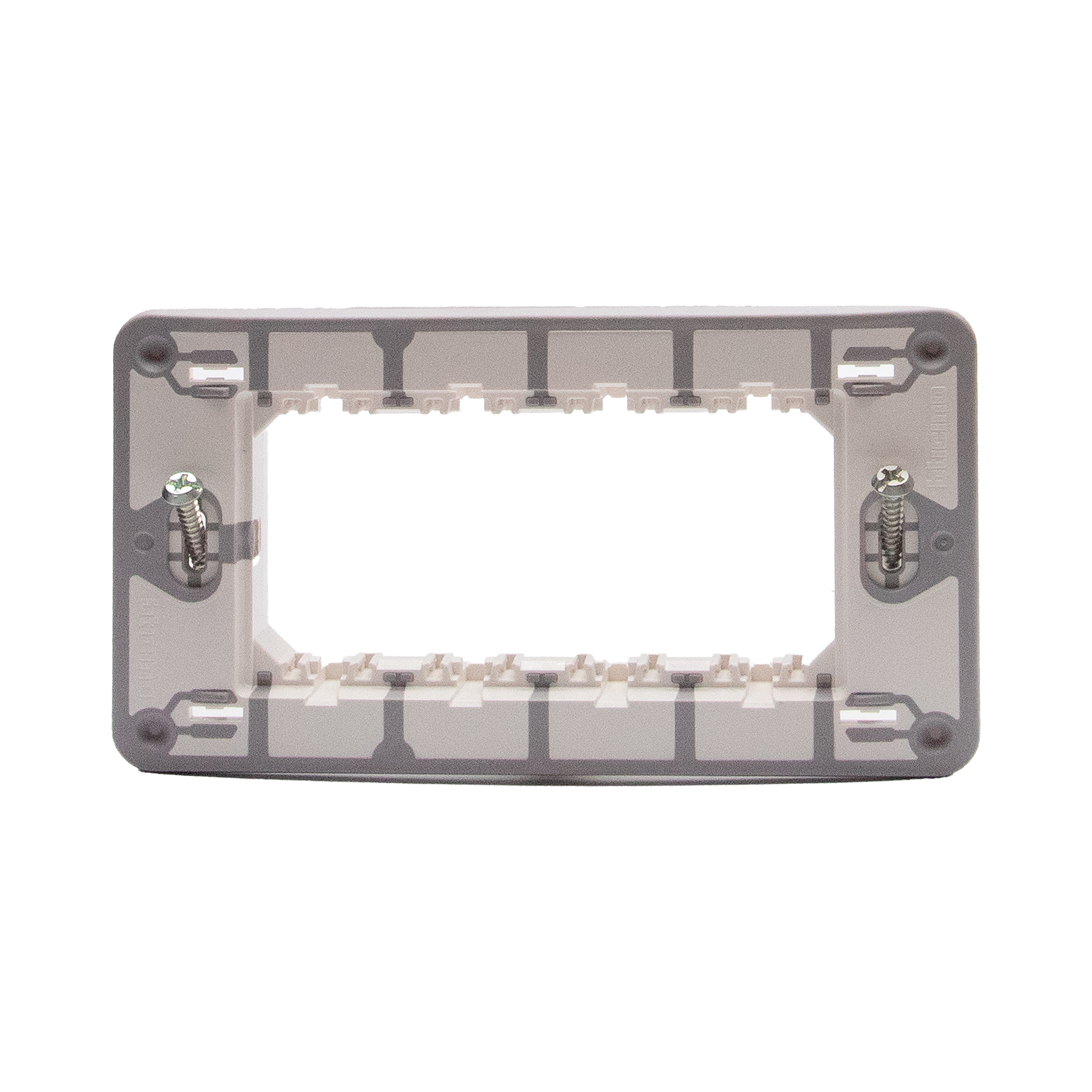 Supporting frame 4 modules - fixing with screws