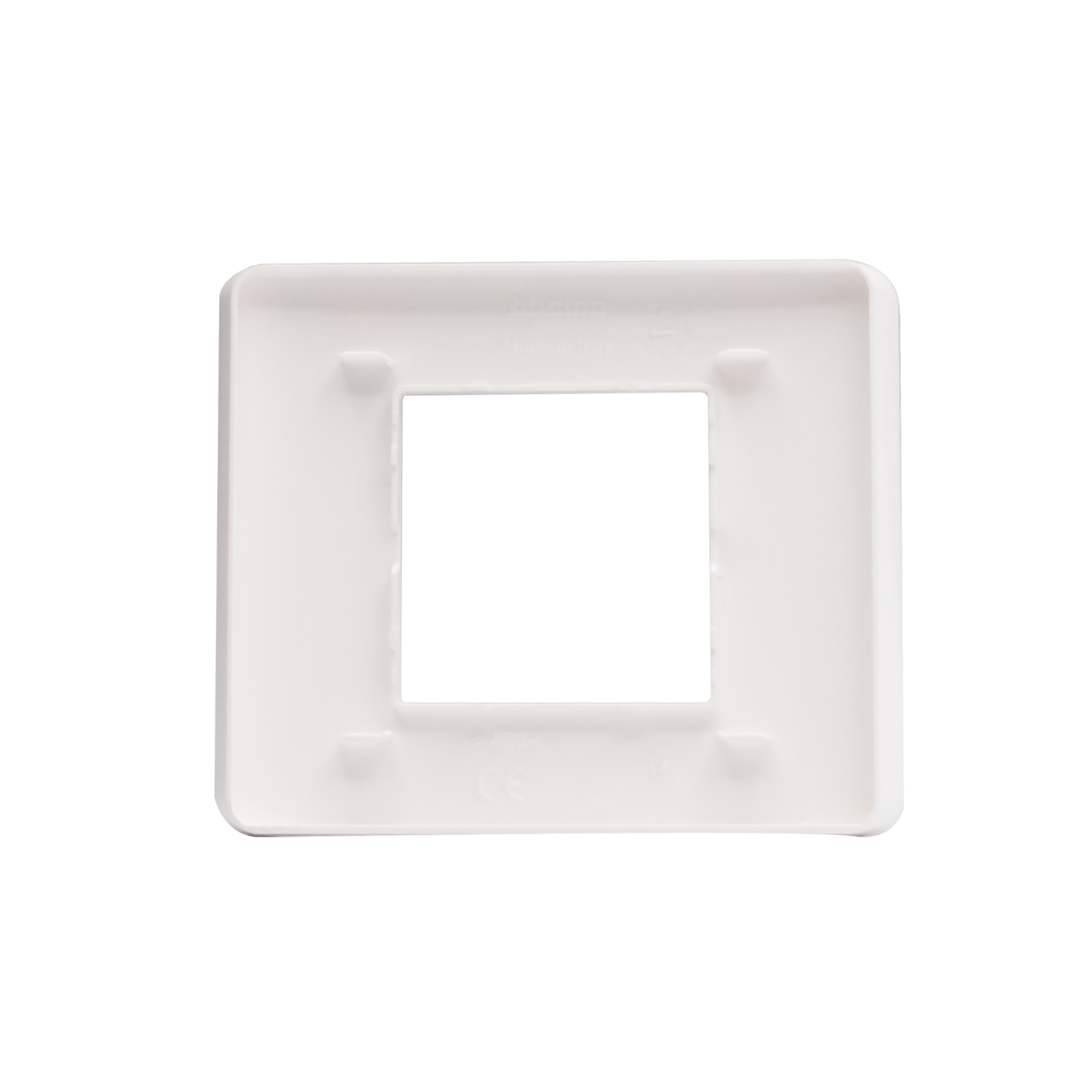 Placa 2 módulos, color blanco antibacterial, MatixGO de Bticino