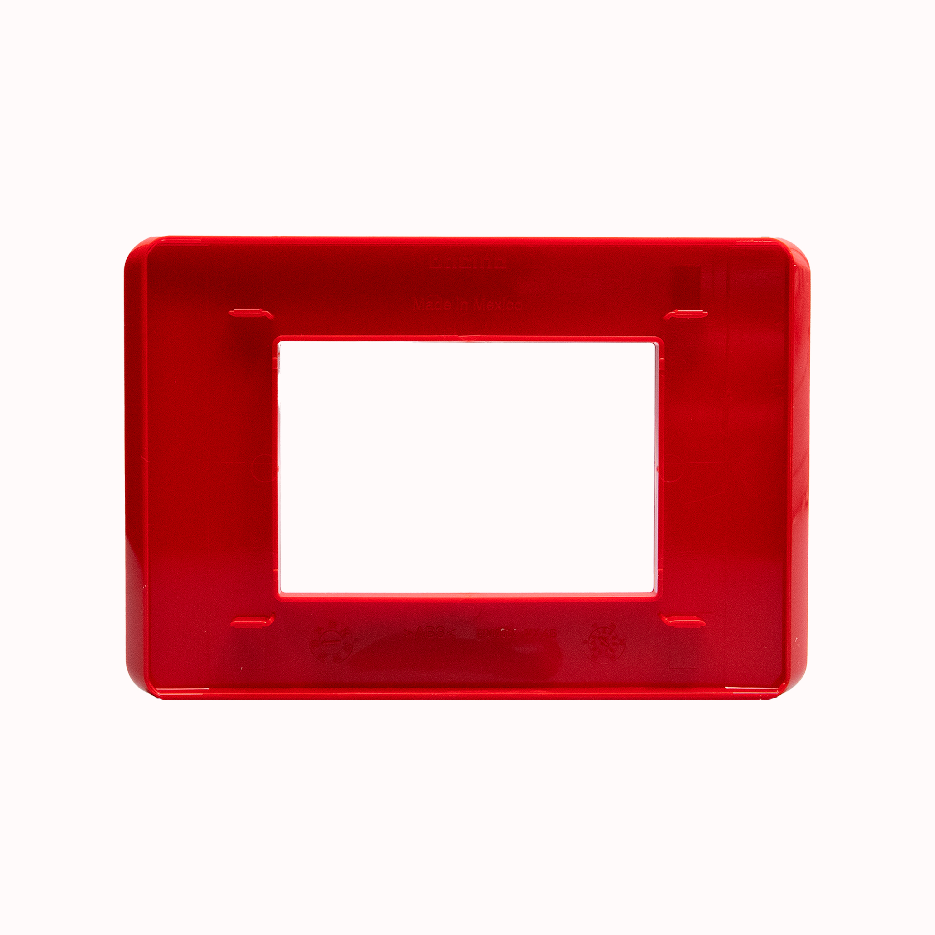 Cover plate - 3 modules
