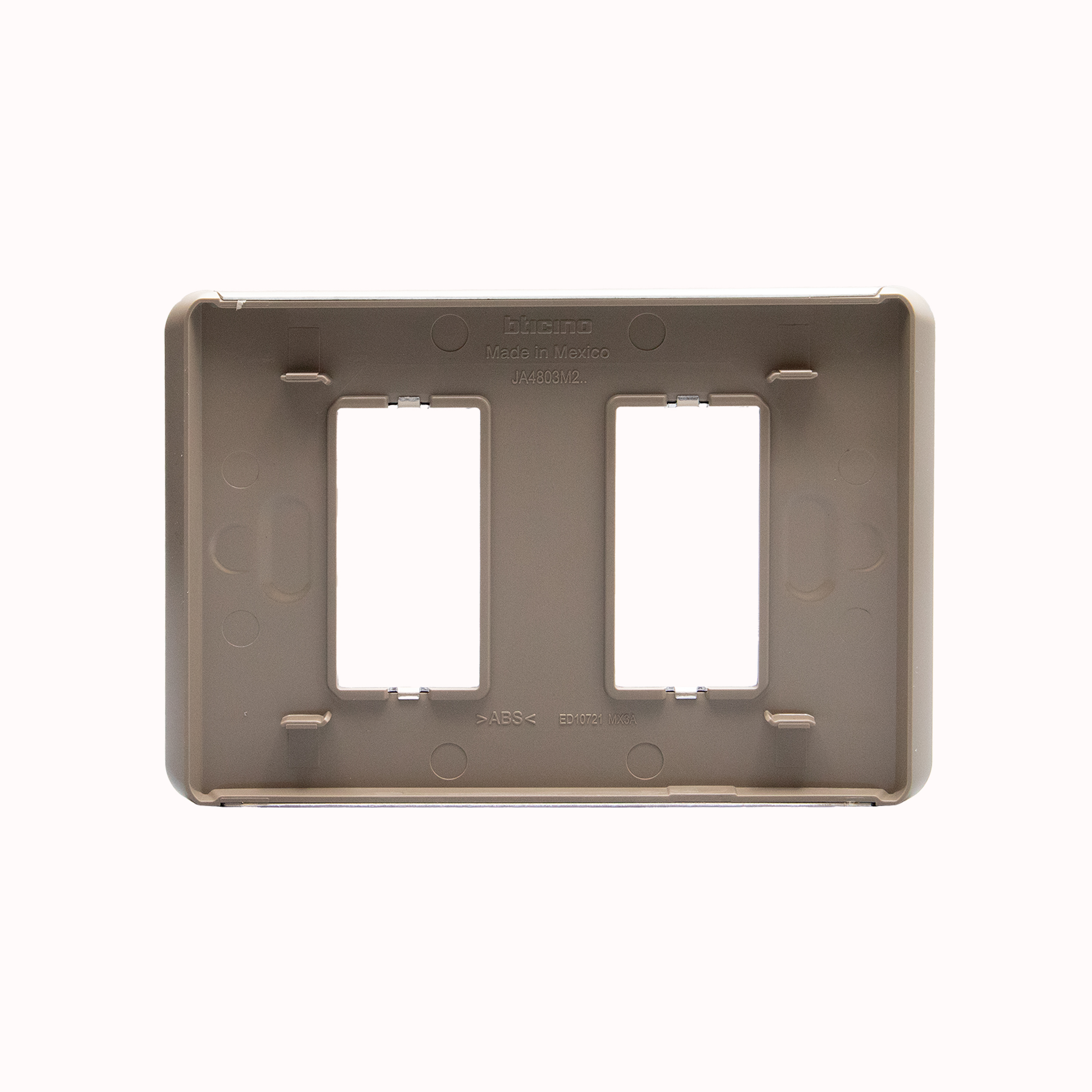Cover plate - 1 + 1 modules