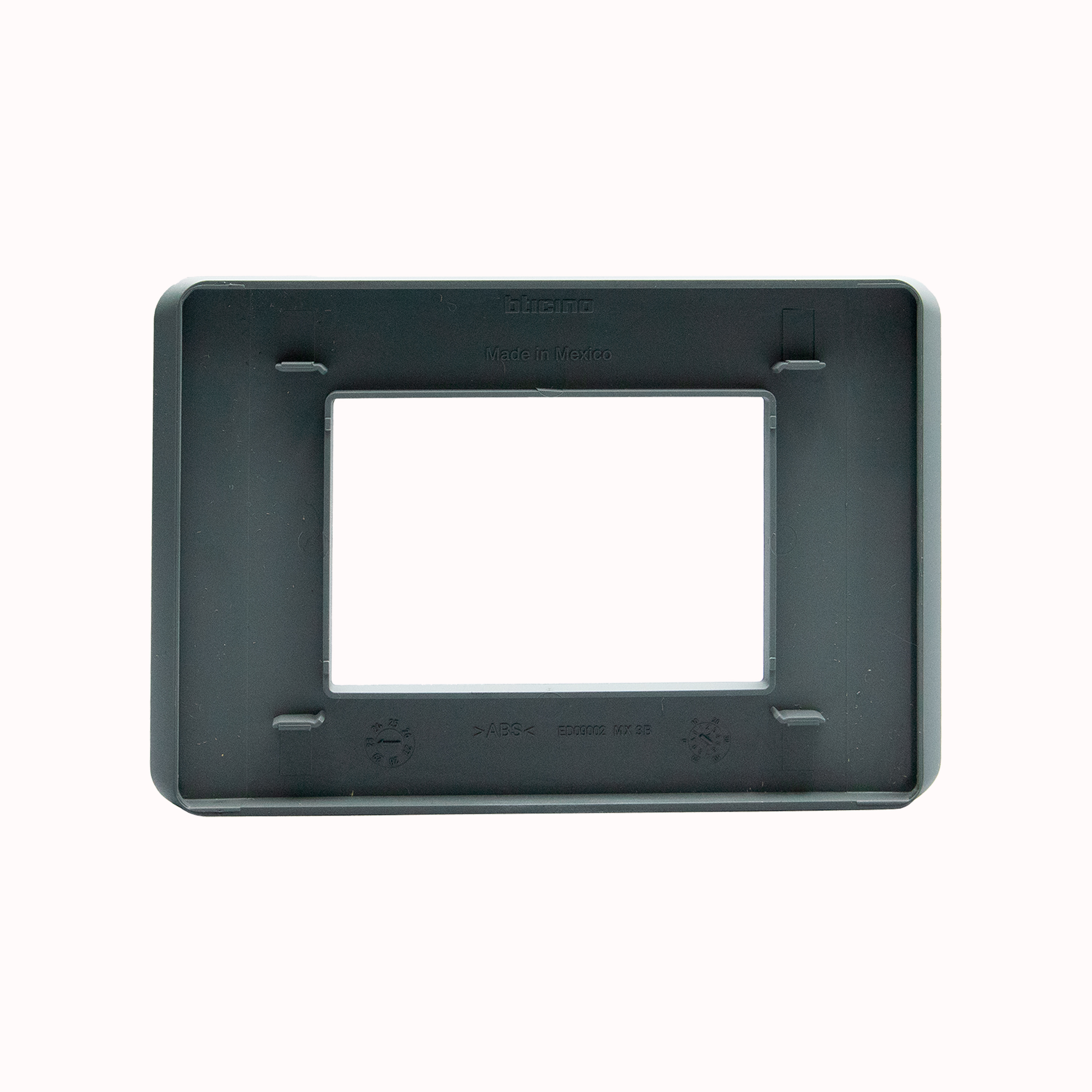 Cover plate - 3 modules
