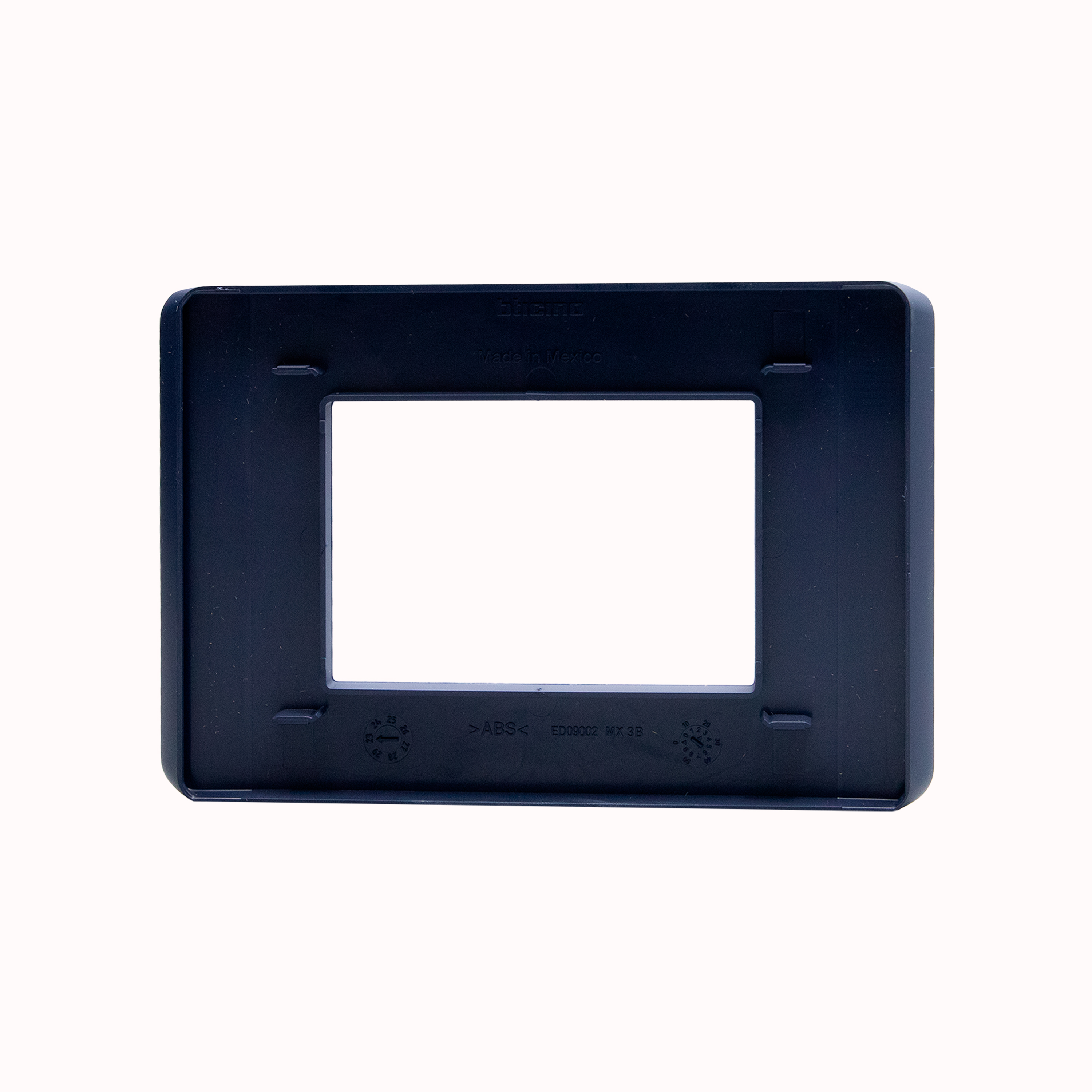 Cover plate - 3 modules