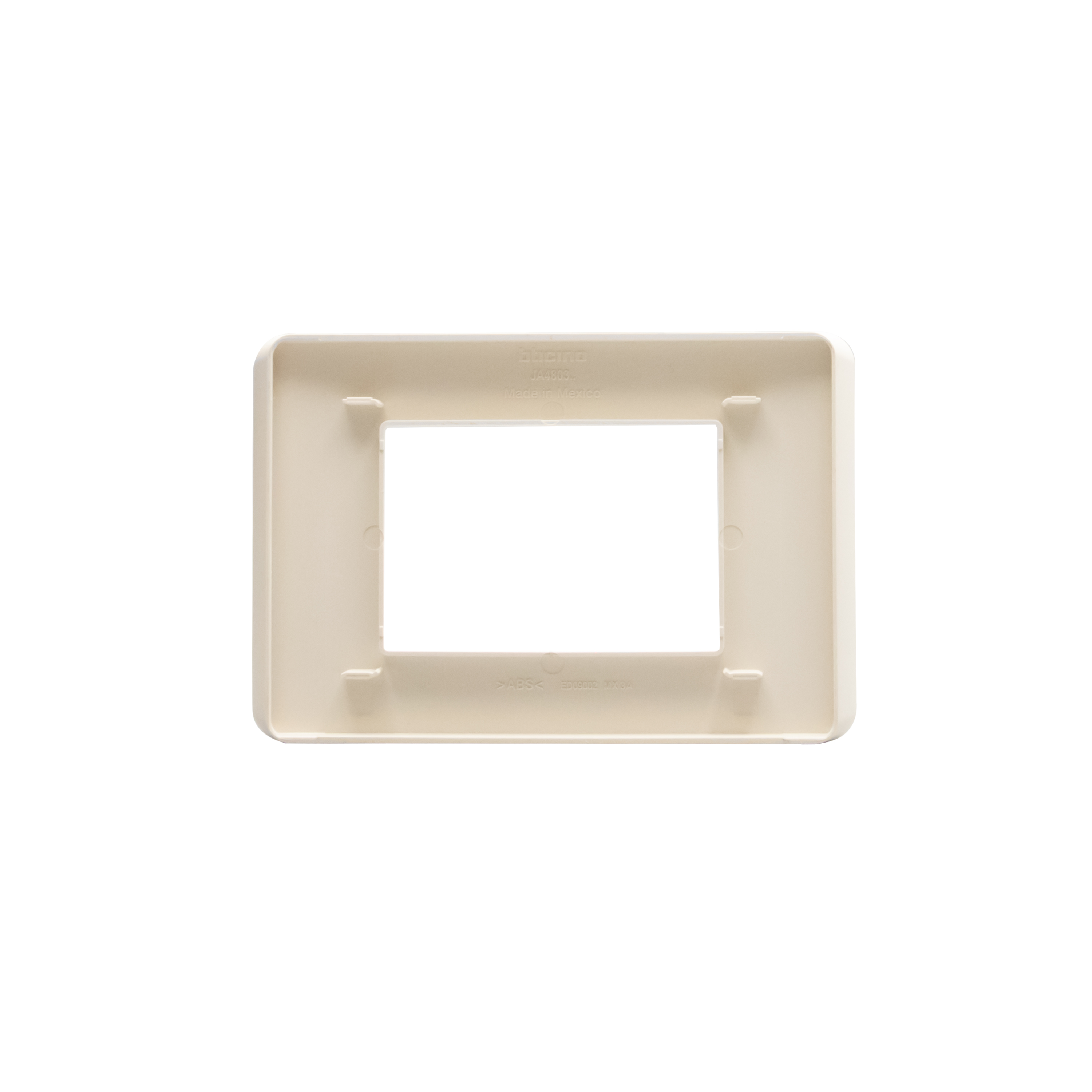 Cover plate - 3 modules