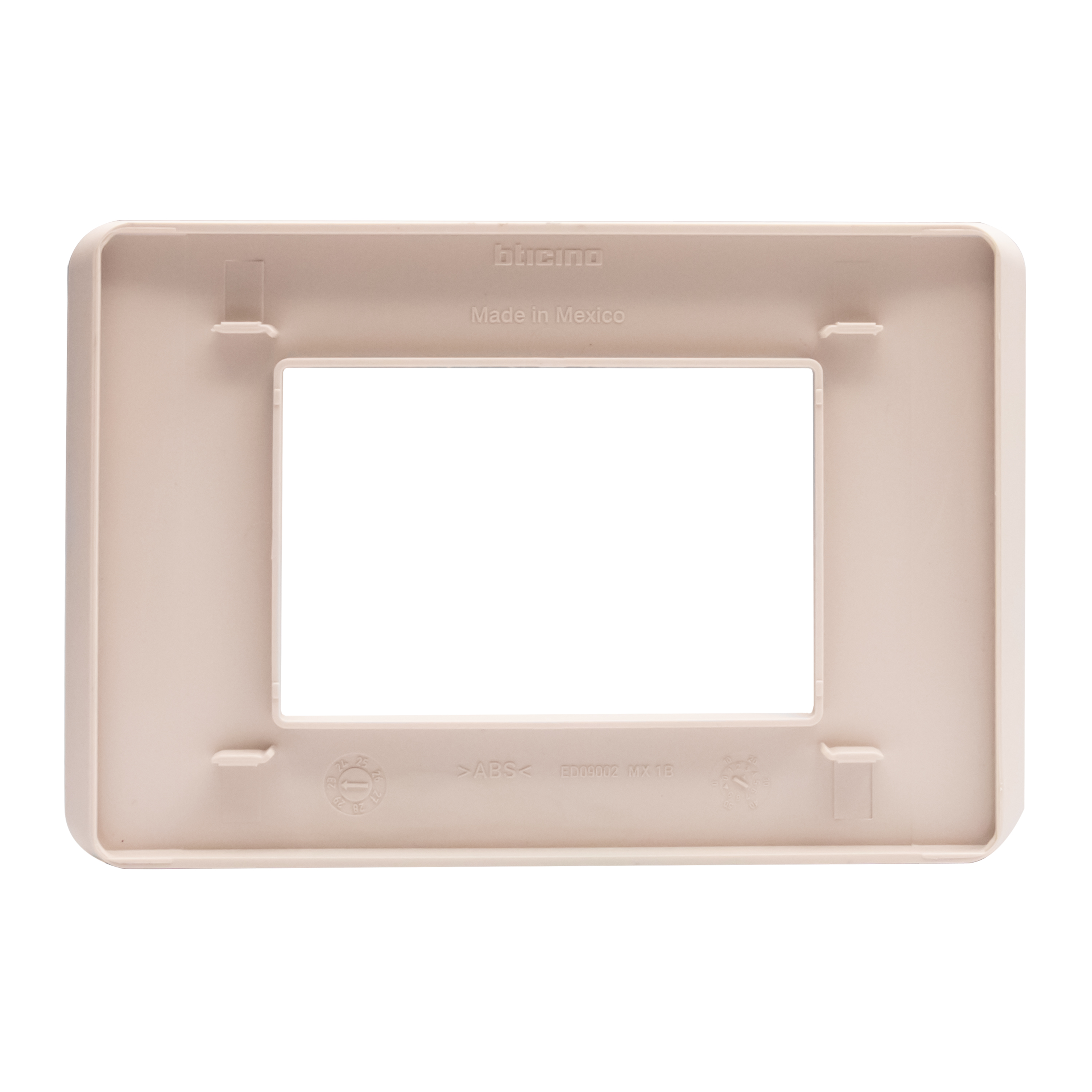 Cover plate - 3 modules