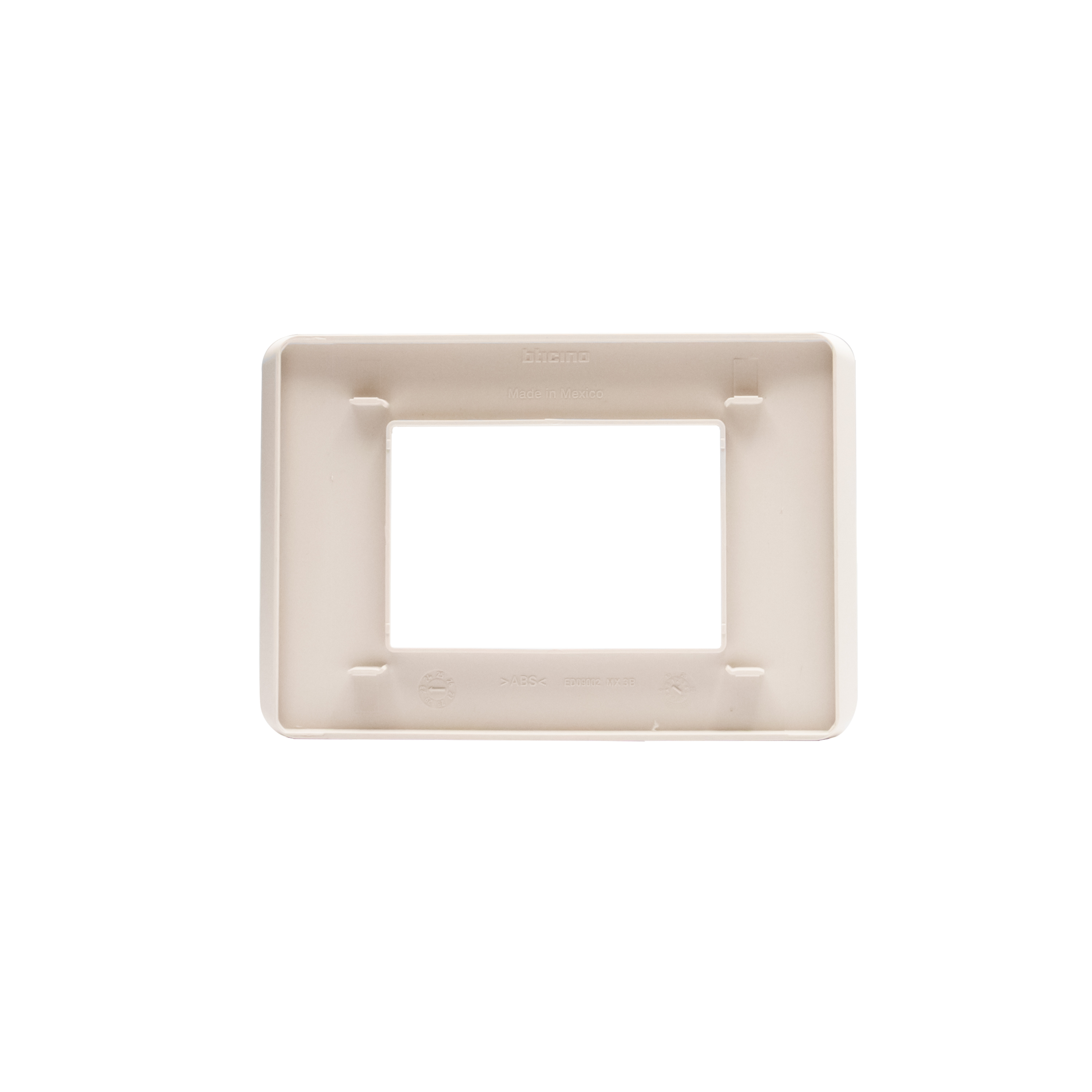Cover plate - 3 modules