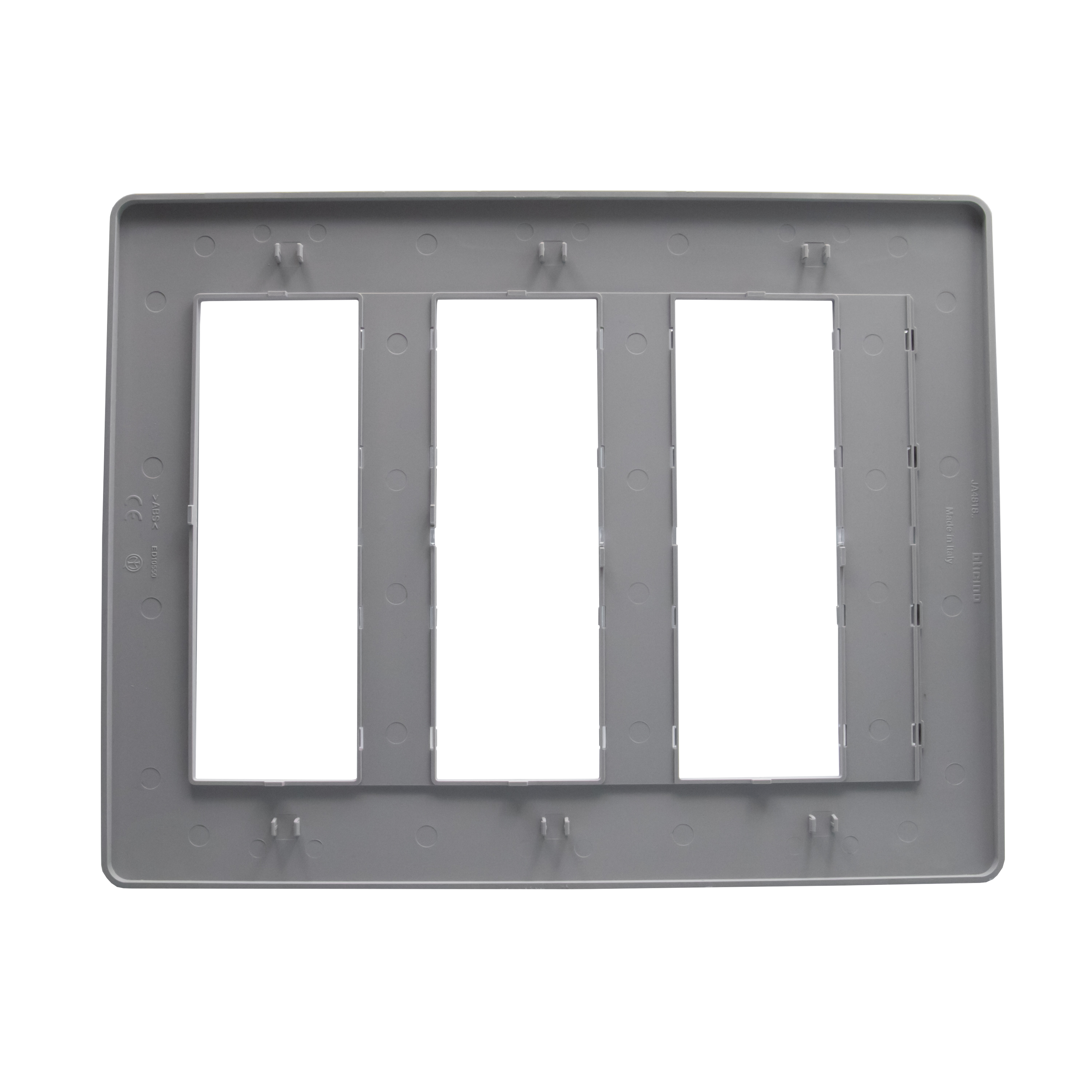 Special cover plates - 6 + 6 + 6 modules