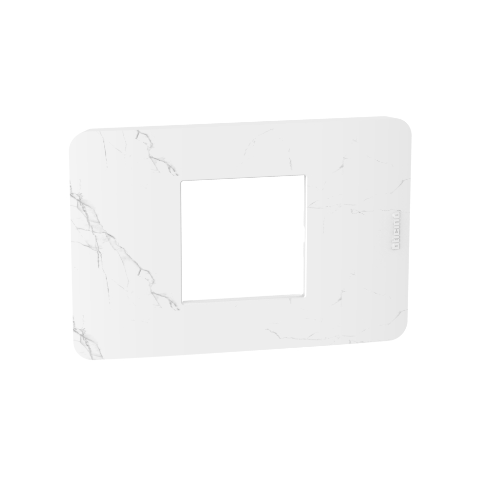 Cover plate - 2 centered modules 