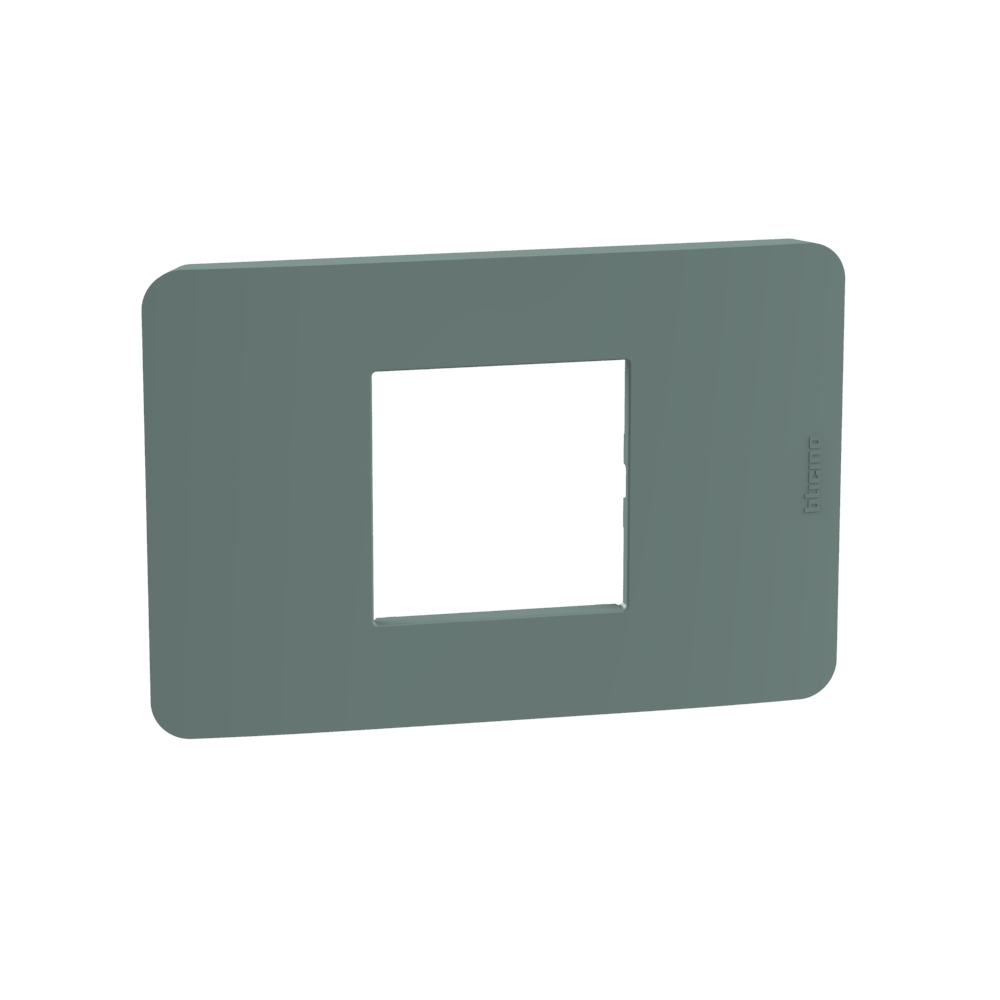 Cover plate - 2 centered modules 