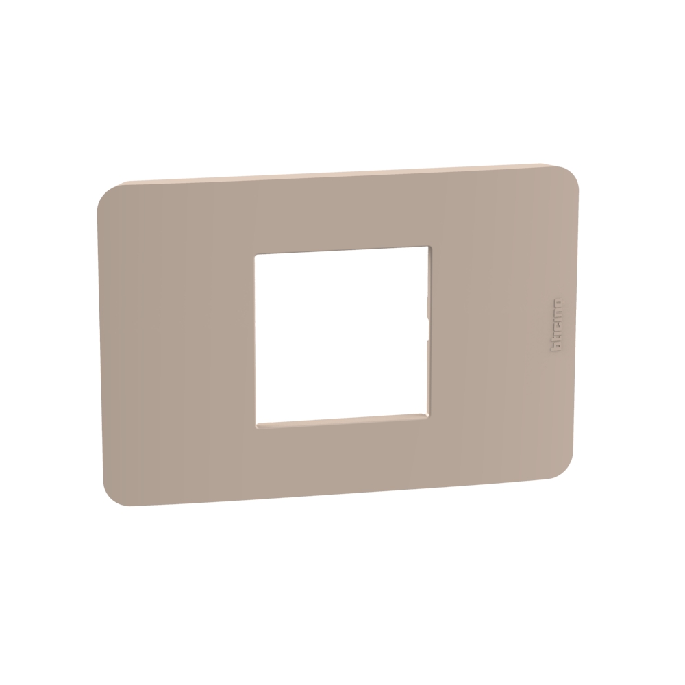 Cover plate - 2 centered modules 