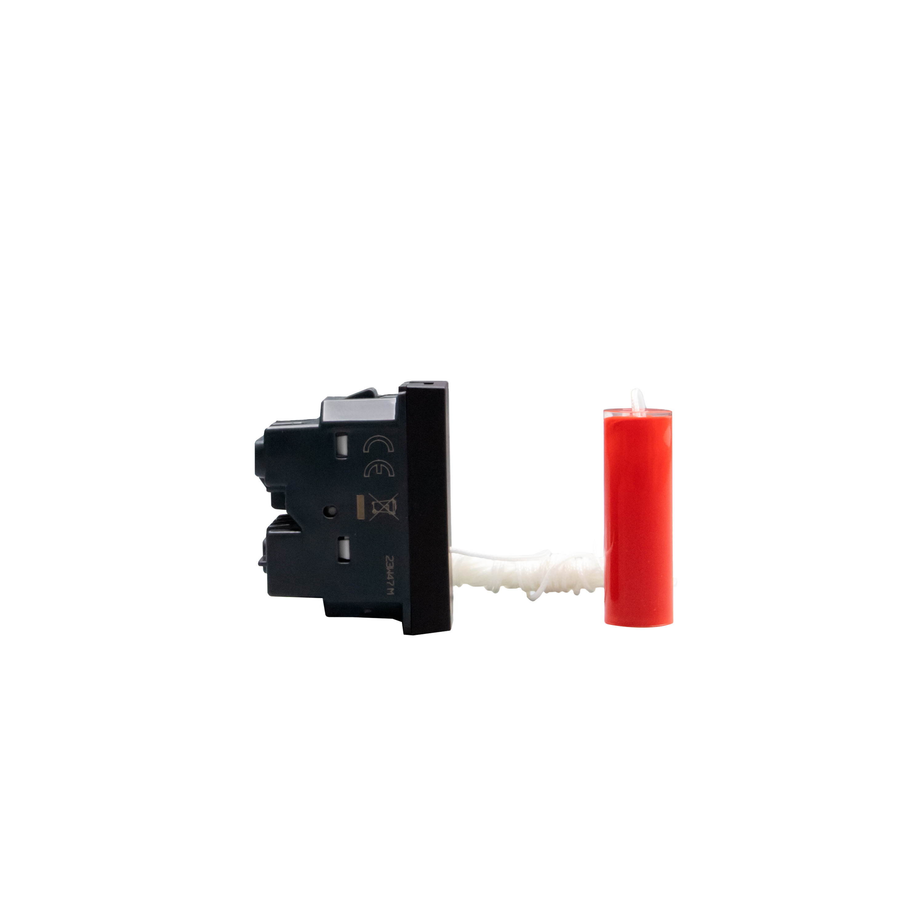 Cord pushbutton 1P NO/NC 10 A 250 Va.c. 
