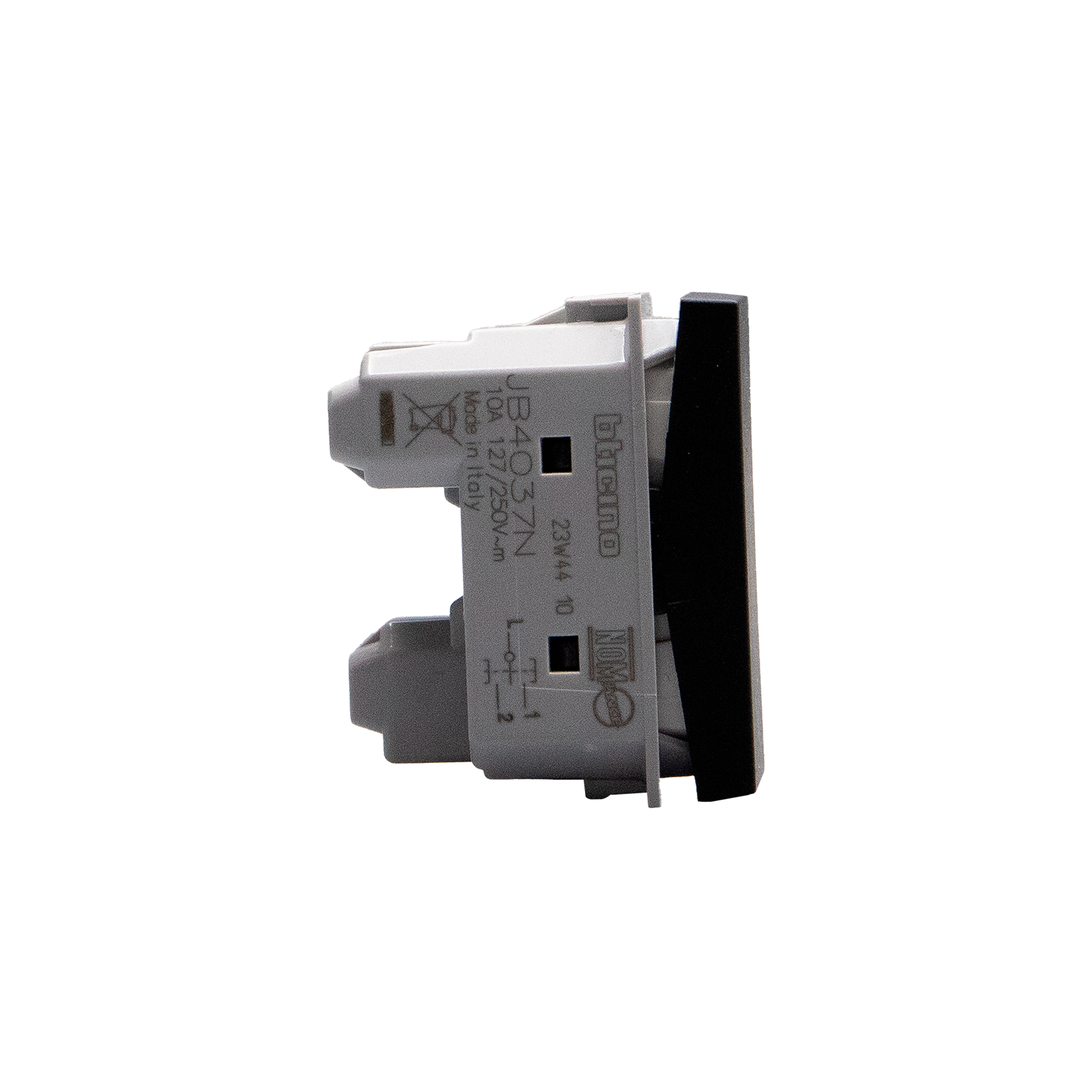 Double pushbutton with interlock 1P NO + 1P NO 10 A 250 Va.c. - not lightable