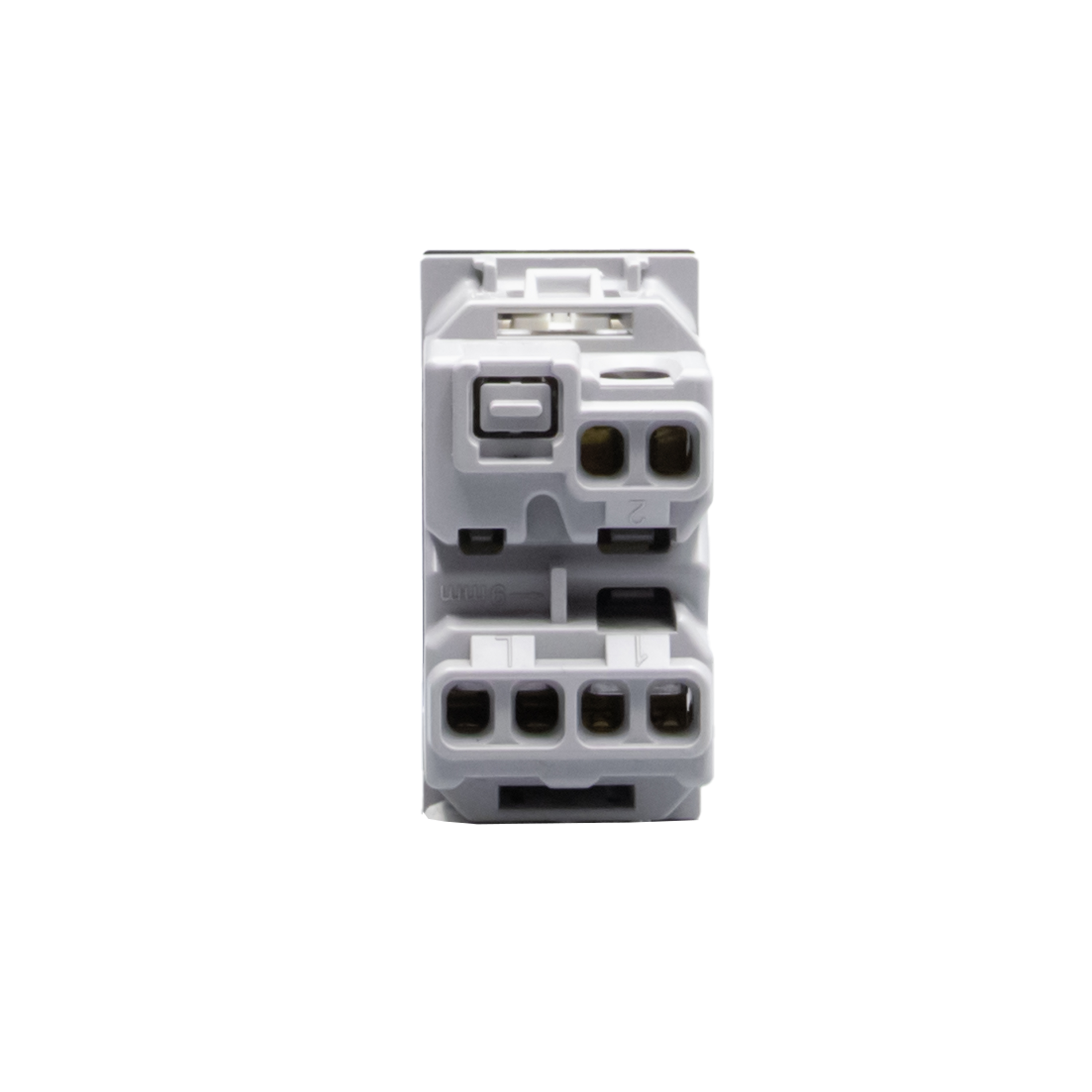 Uesd　CASH　９’０　AllRound Custom Interruptor 9/24 1P 10A, 1 módulo comando axial negro, MatixGO de