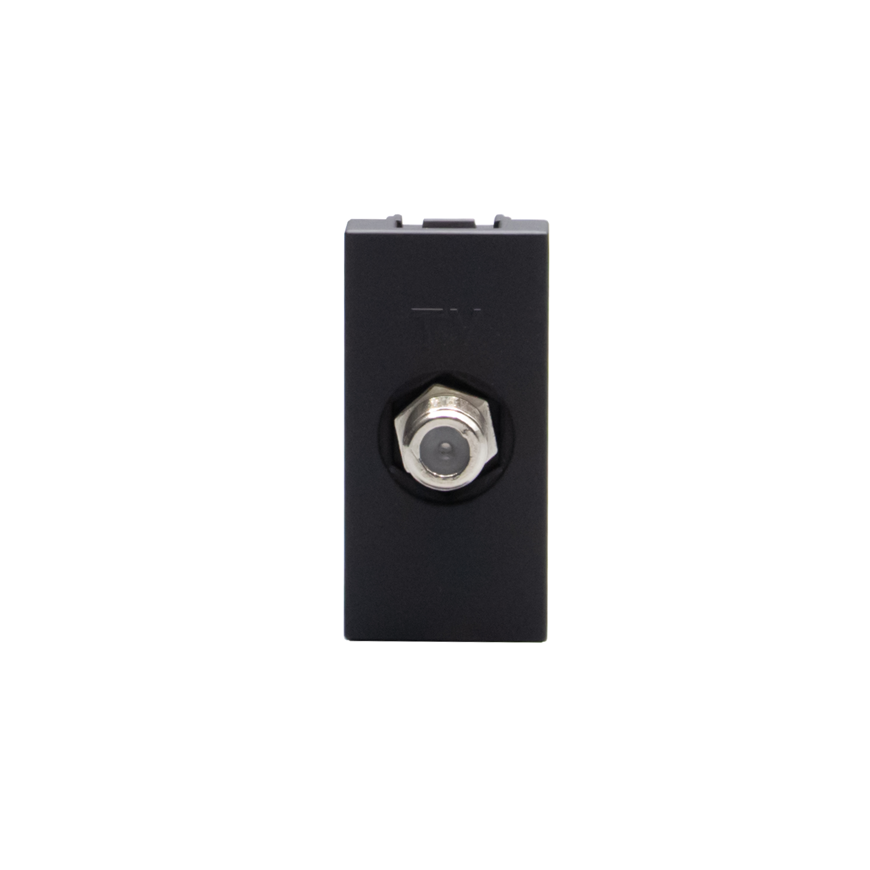 Type-F coaxial sat socket