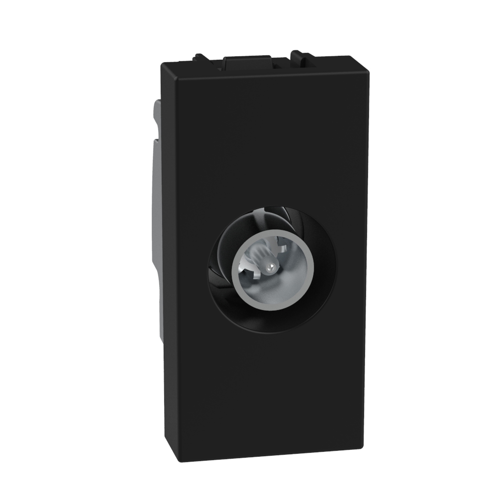 Terminal coaxial TV socket -10 dB attenuation