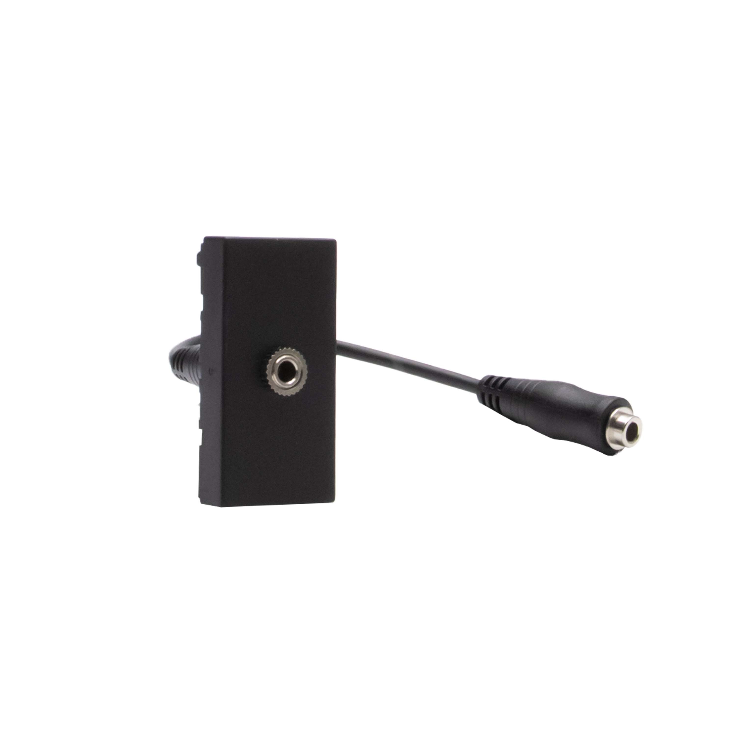 Connector - jack 3.5  - 1 module