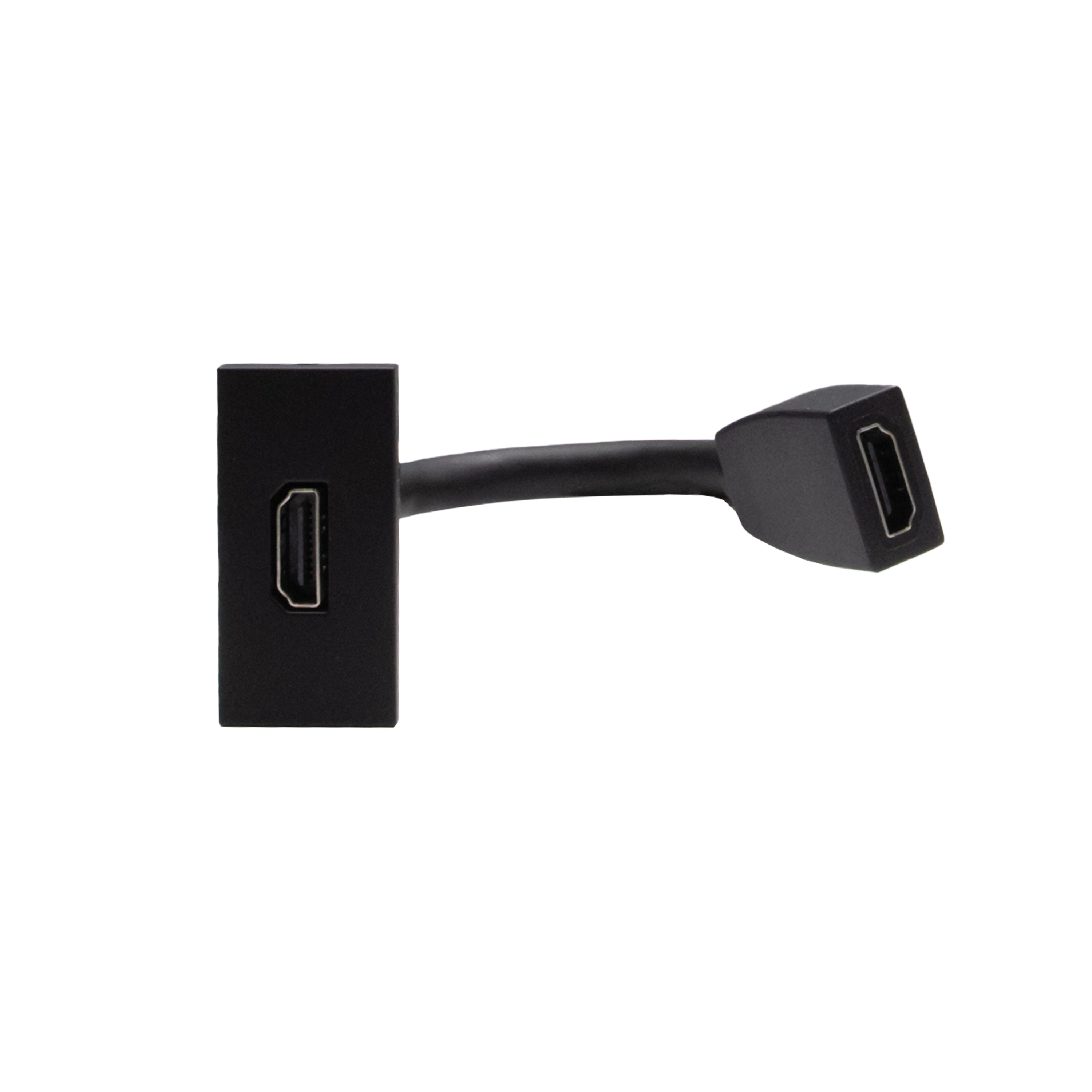 Pre-connected HDMI connector