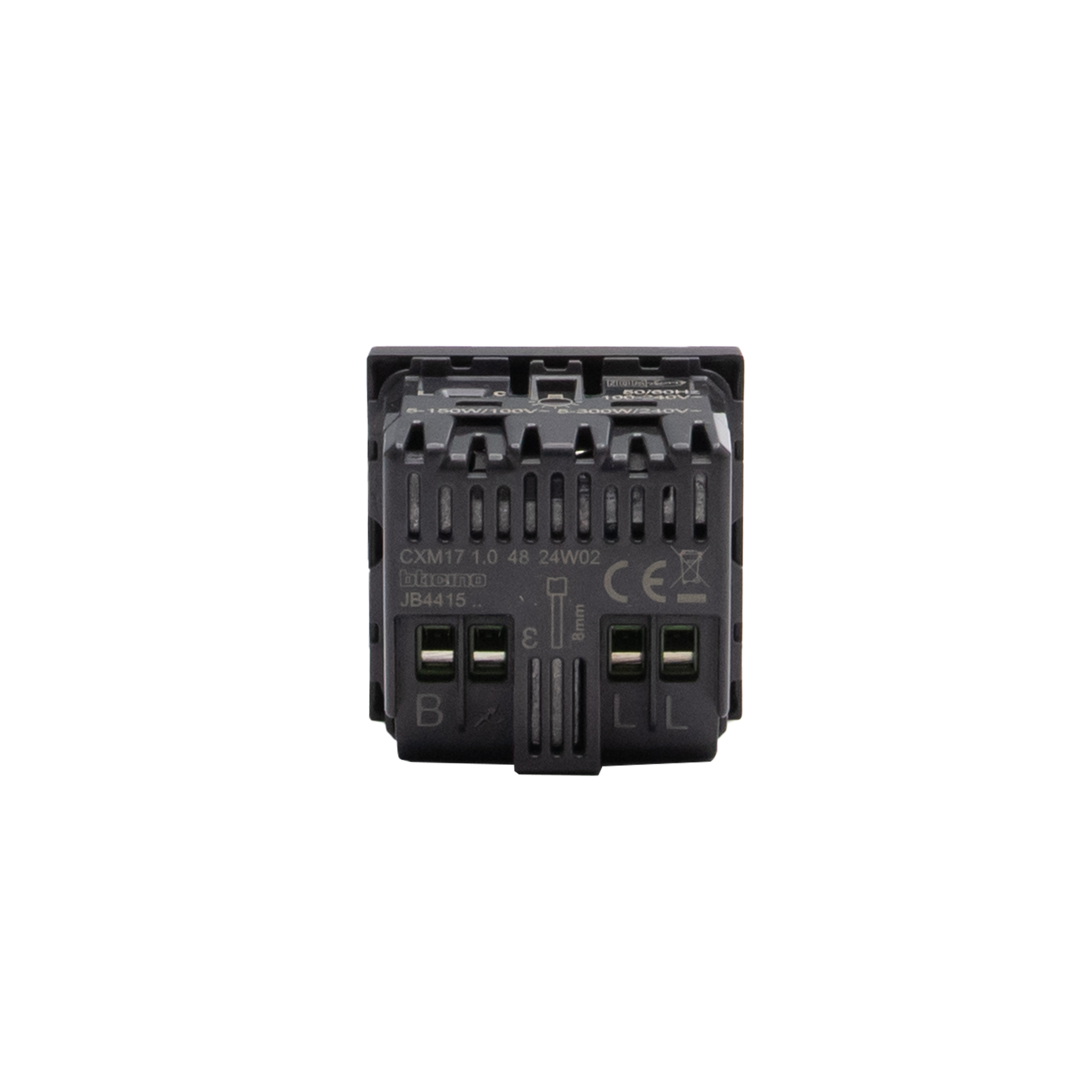 Universal rotative dimmer (resistive, inductive, capacitive, fluorescent compact and dimmer LEDs)