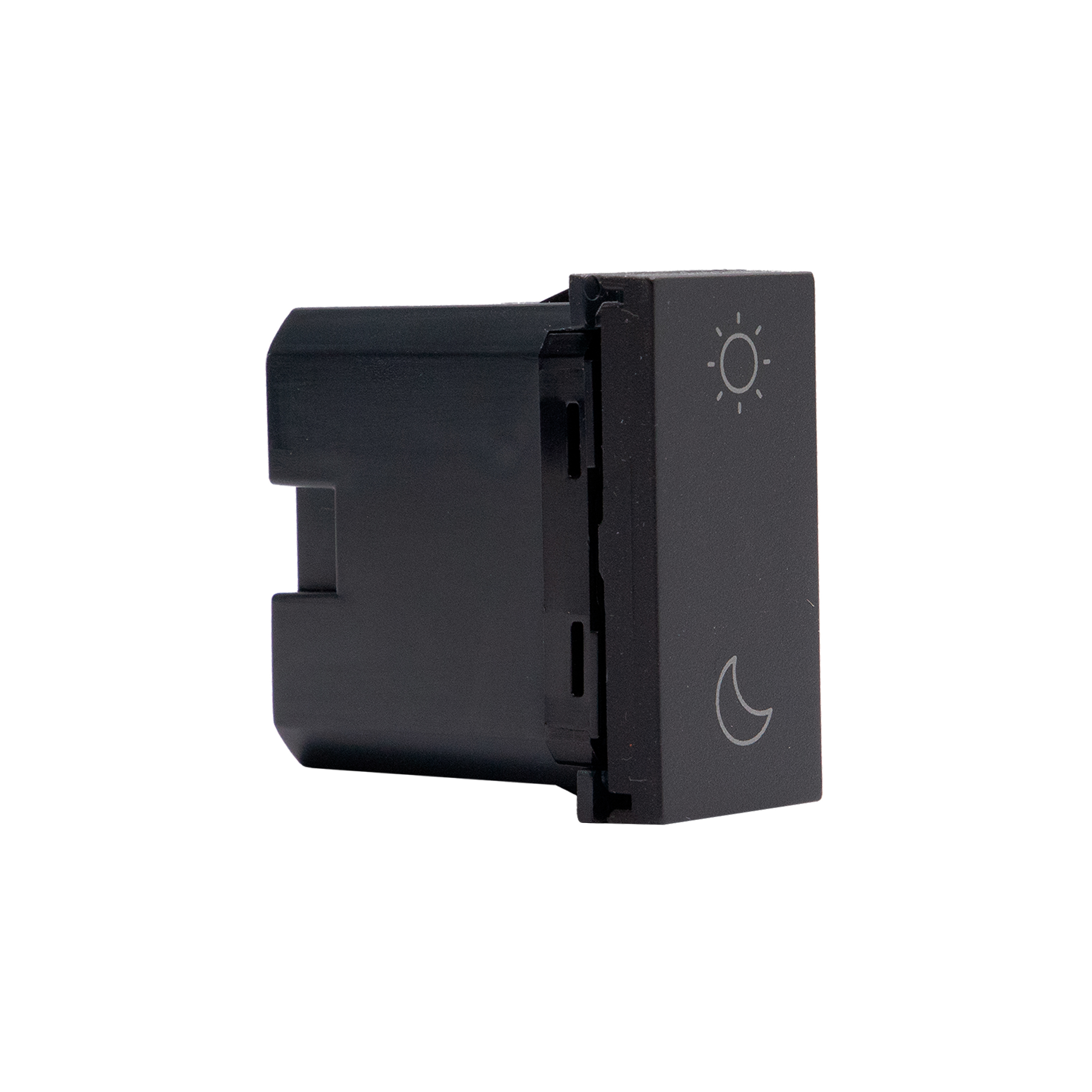 Wireless control equipped with 2 buttons for activating Wake Up / Sleep scenarios
