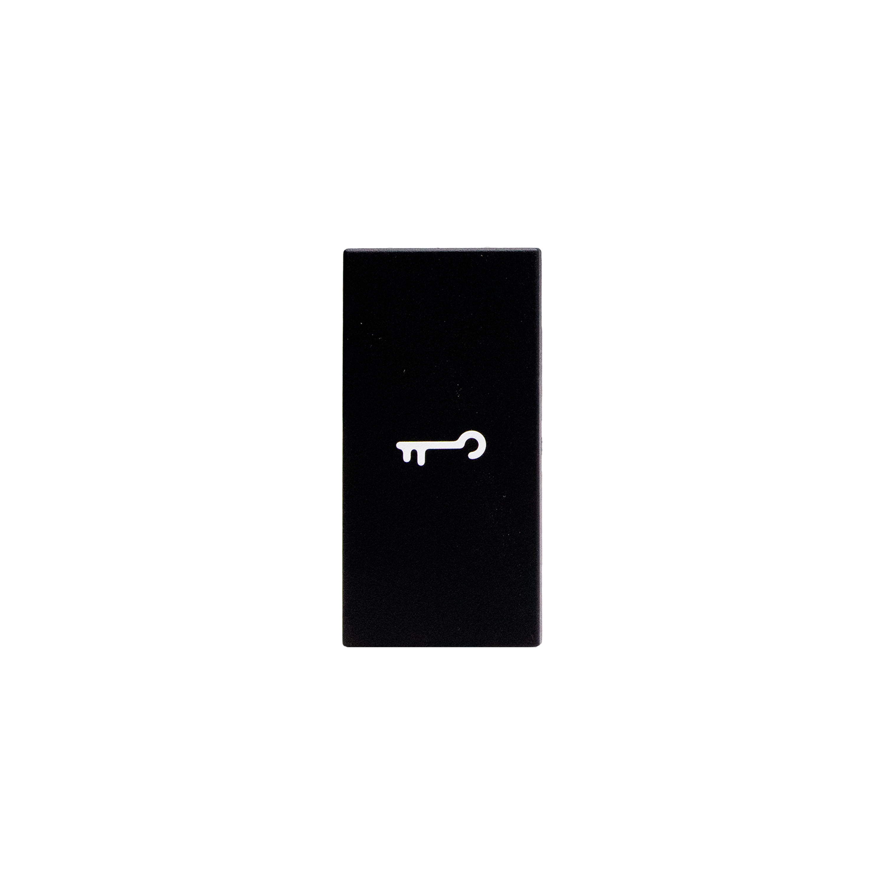 Key cover with key symbol - for axial controls