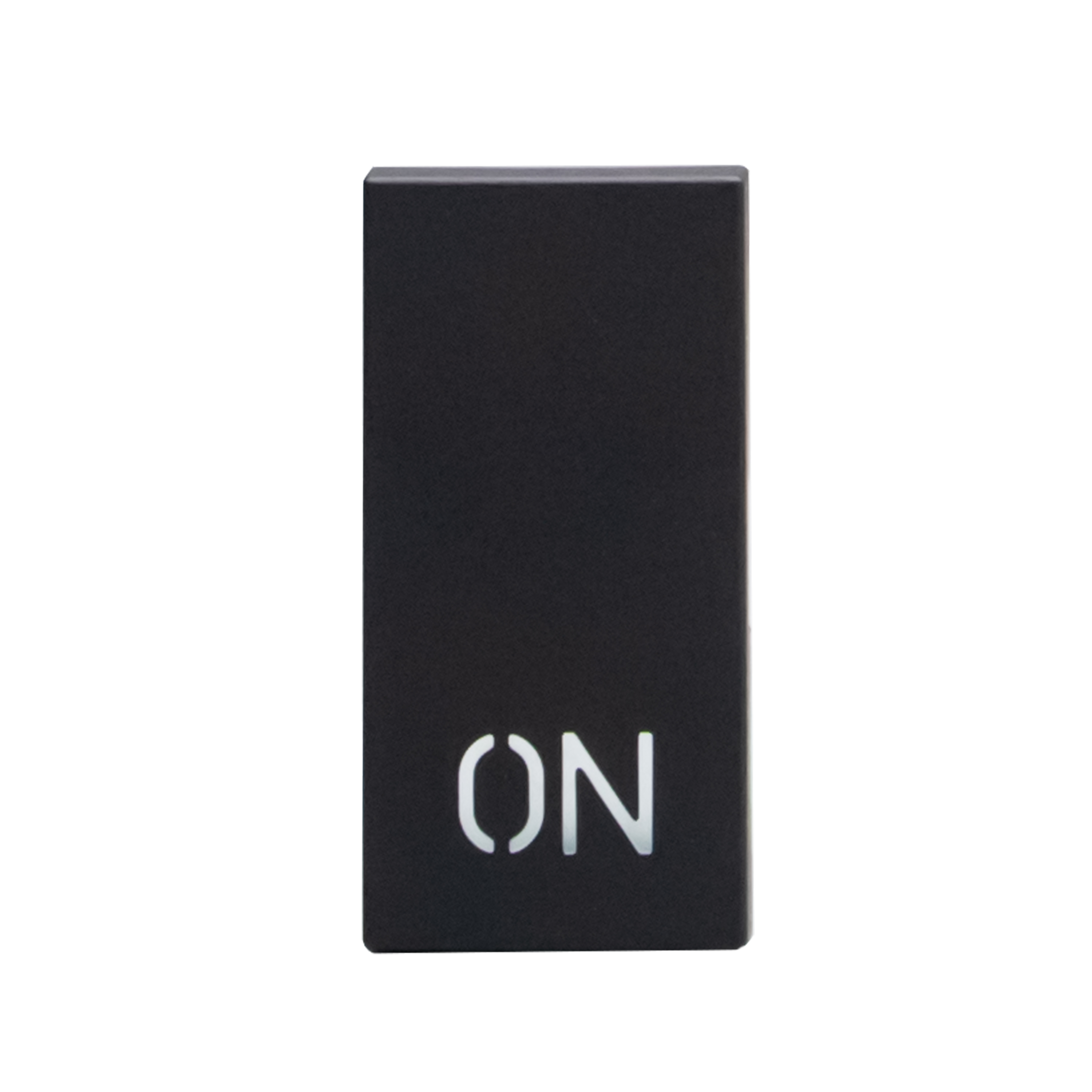 Key cover with ON symbol - for axial controls