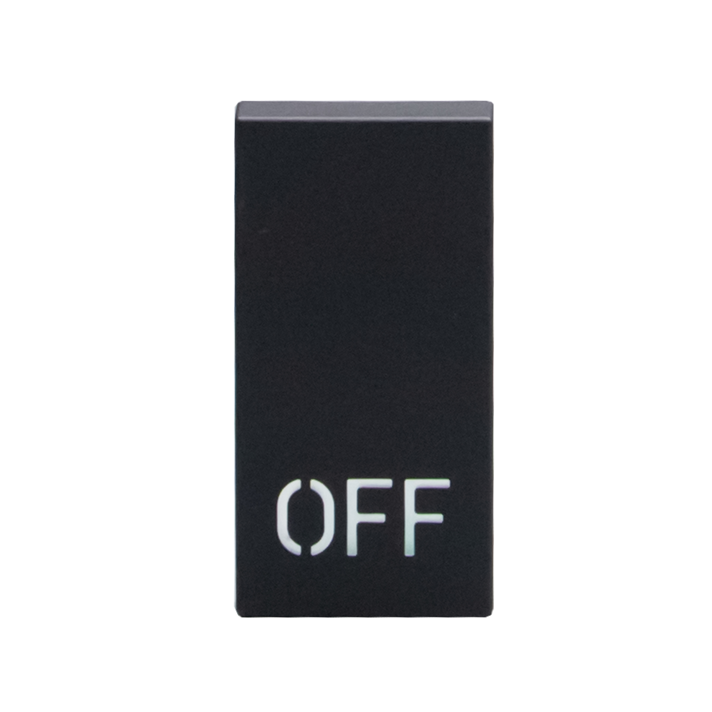 Key cover with OFF symbol - for axial controls