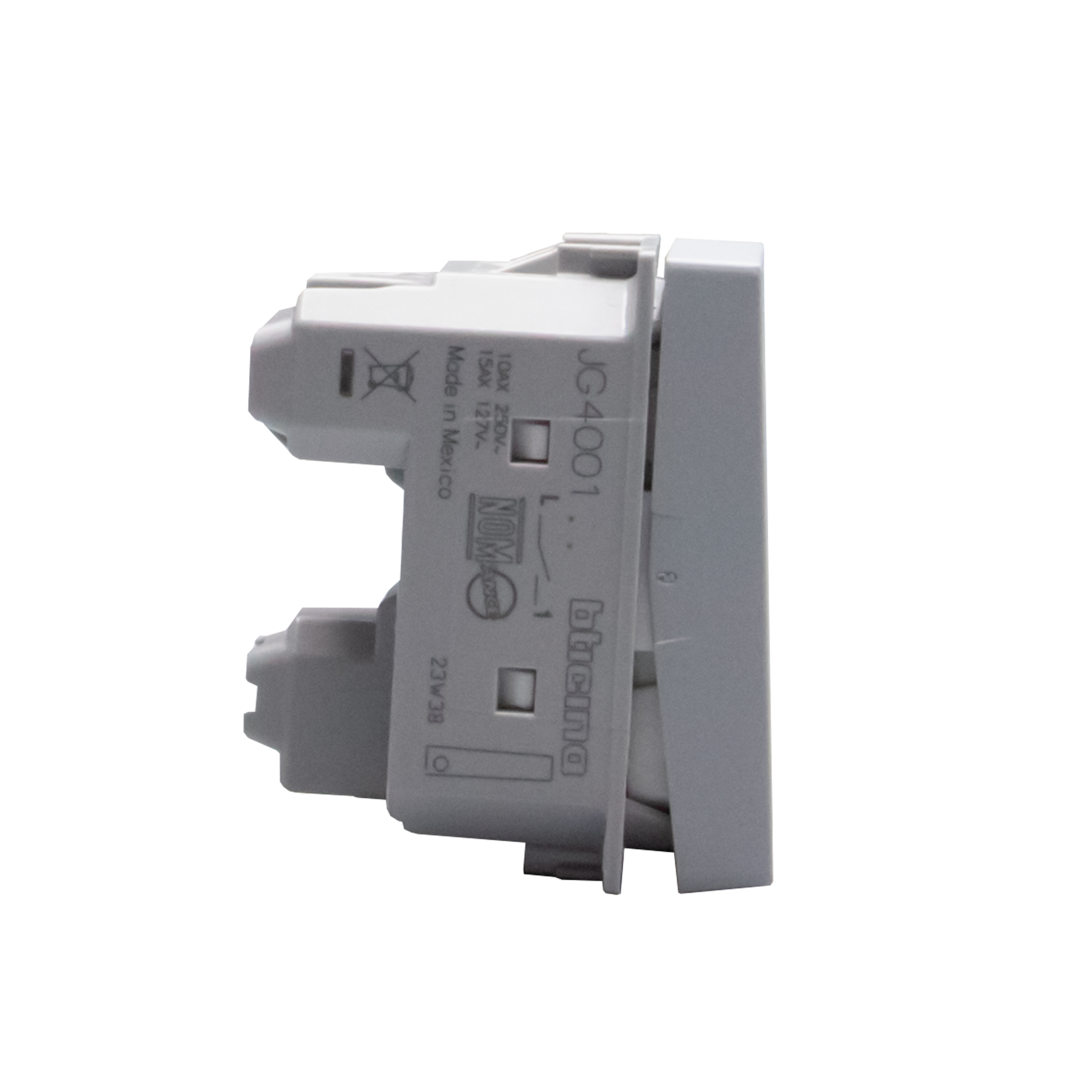 1-Way rocker switches. 1P 10 AX - 250 Va.c. - lightable 