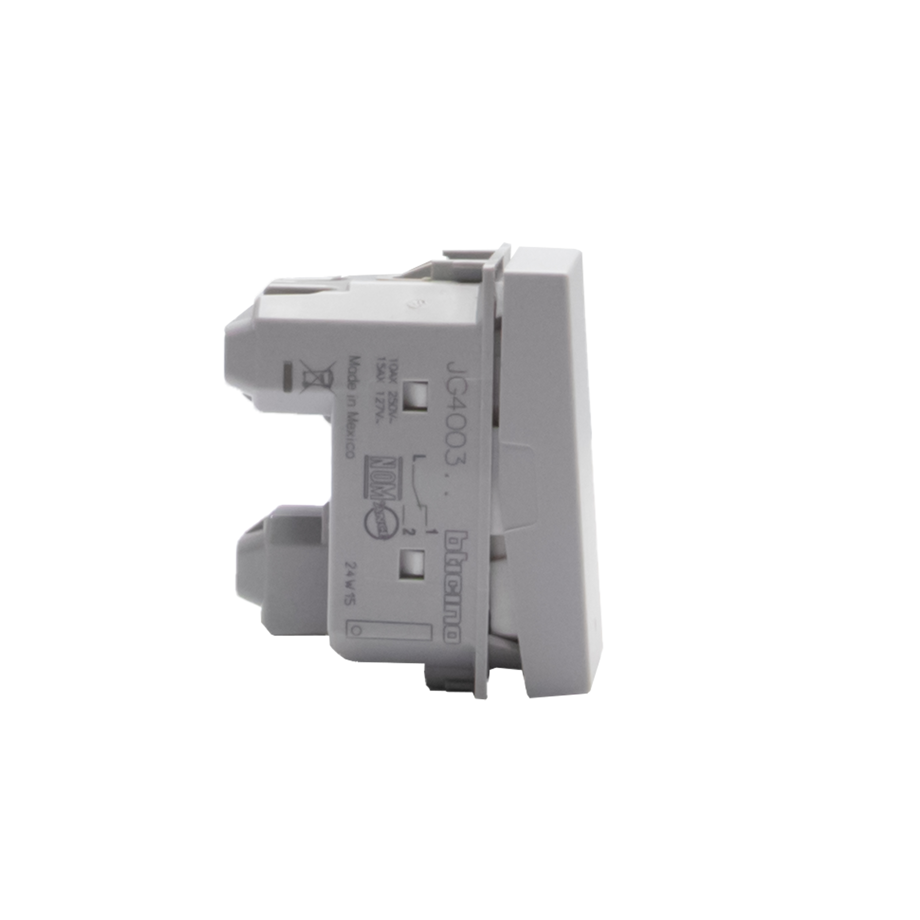 2-Way rocker switches. 1P 10 AX - 250 Va.c. - lightable 